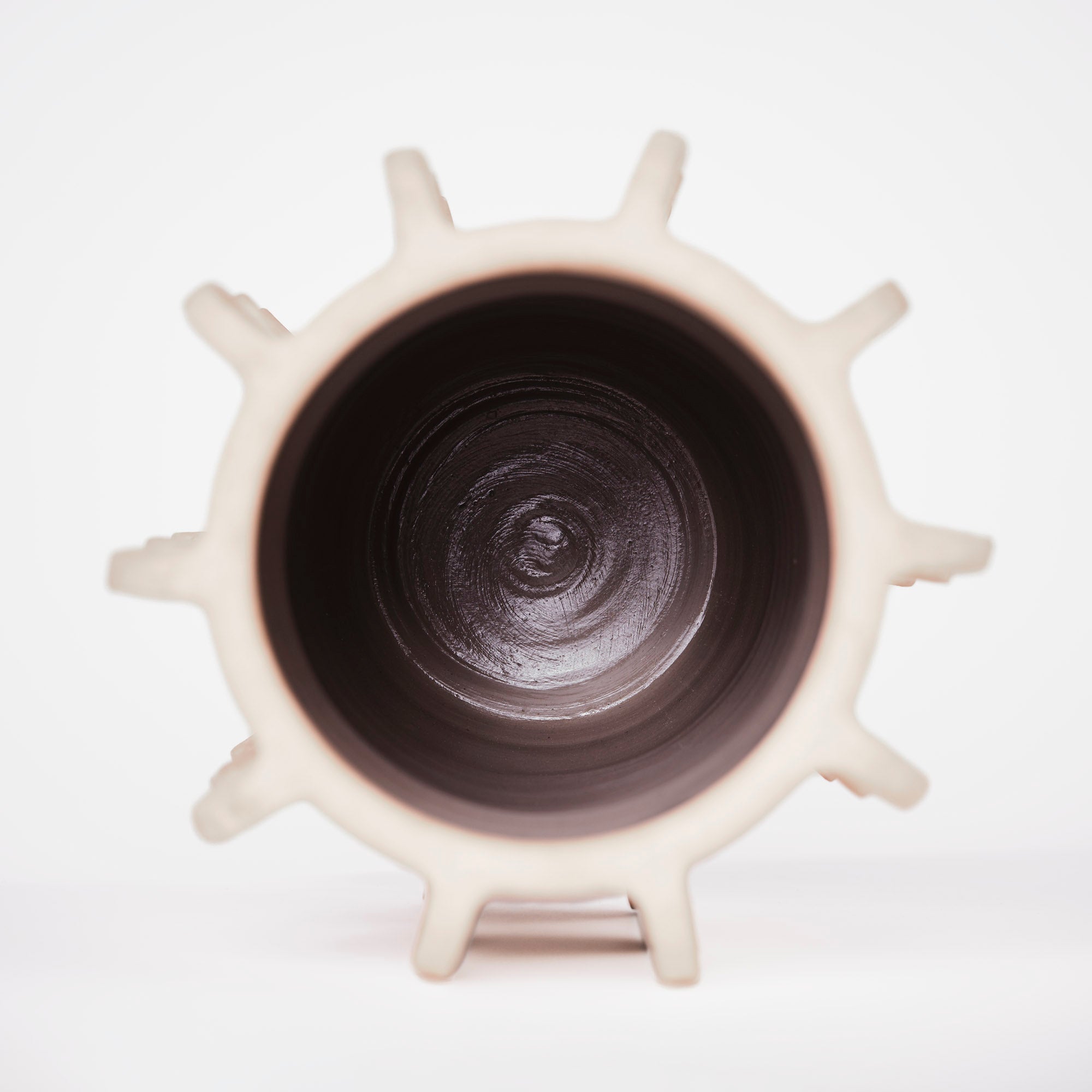 Vase ARCISSIMO cremefarbene Keramik