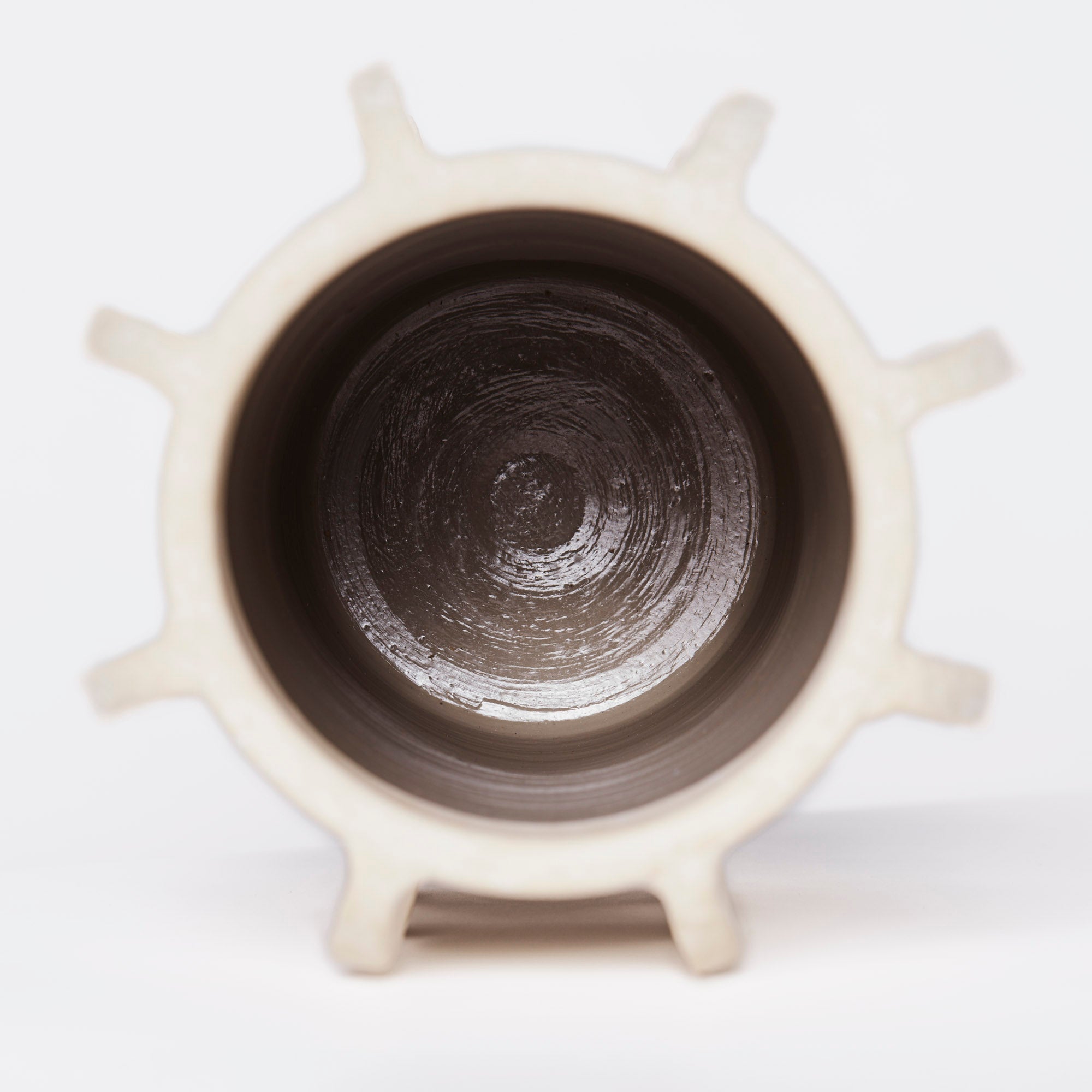 Vase ARCISSIMO cremefarbene Keramik