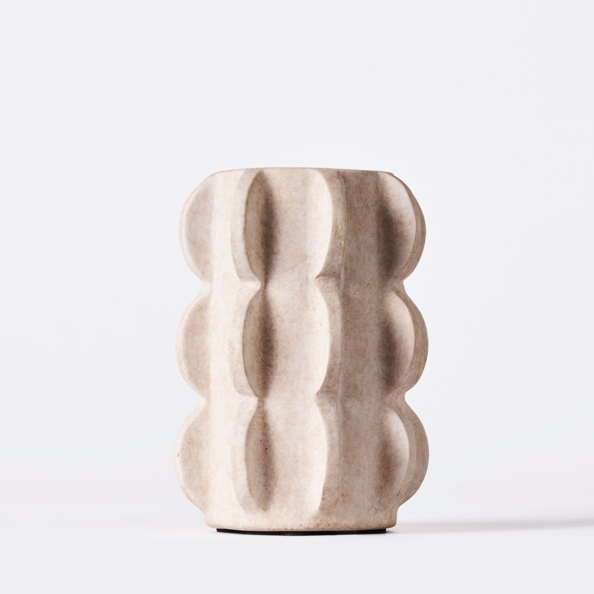 Vase ARCISSIMO cremefarbene Keramik