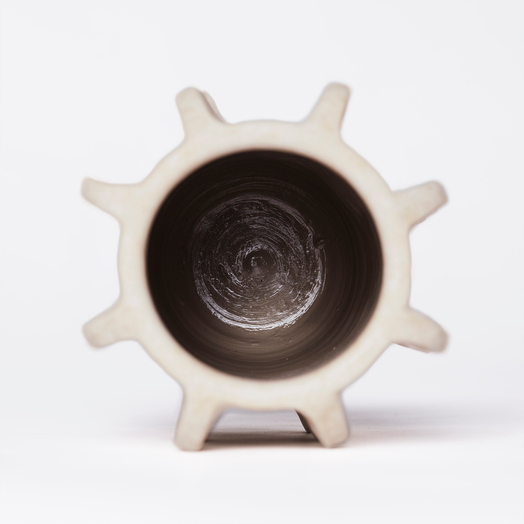 Vase ARCISSIMO cremefarbene Keramik