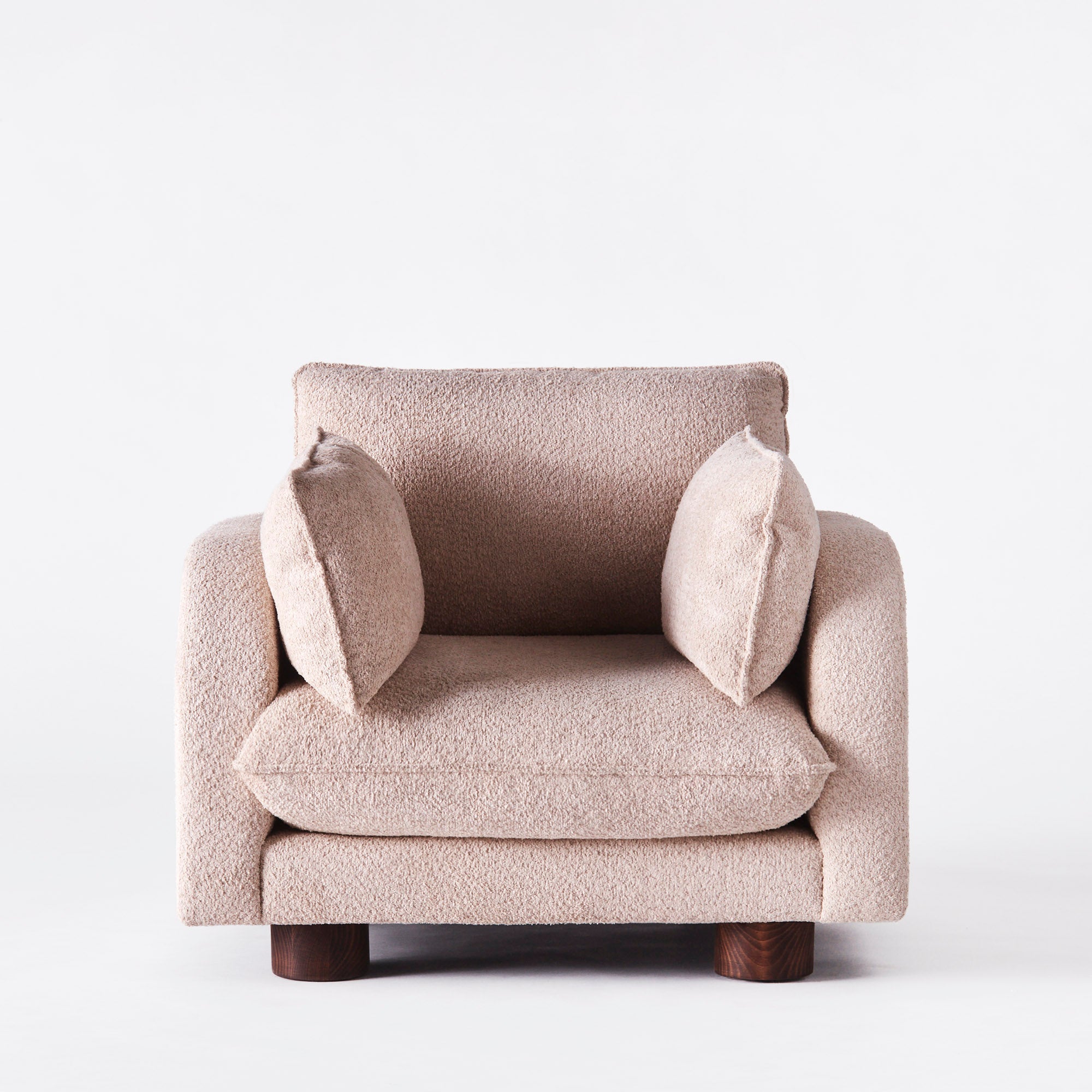 Sessel MILES beige Boucle
