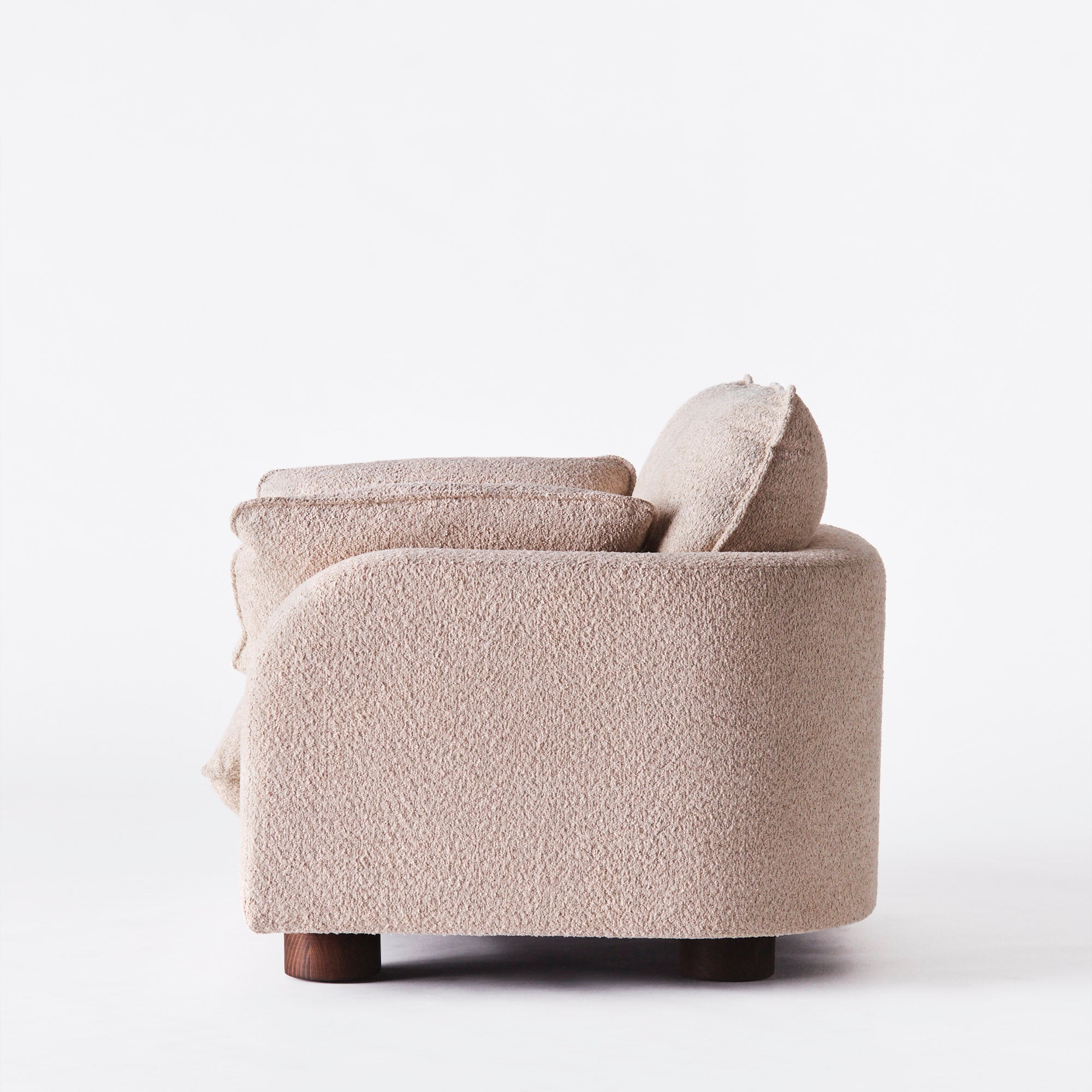 Sessel MILES beige Boucle