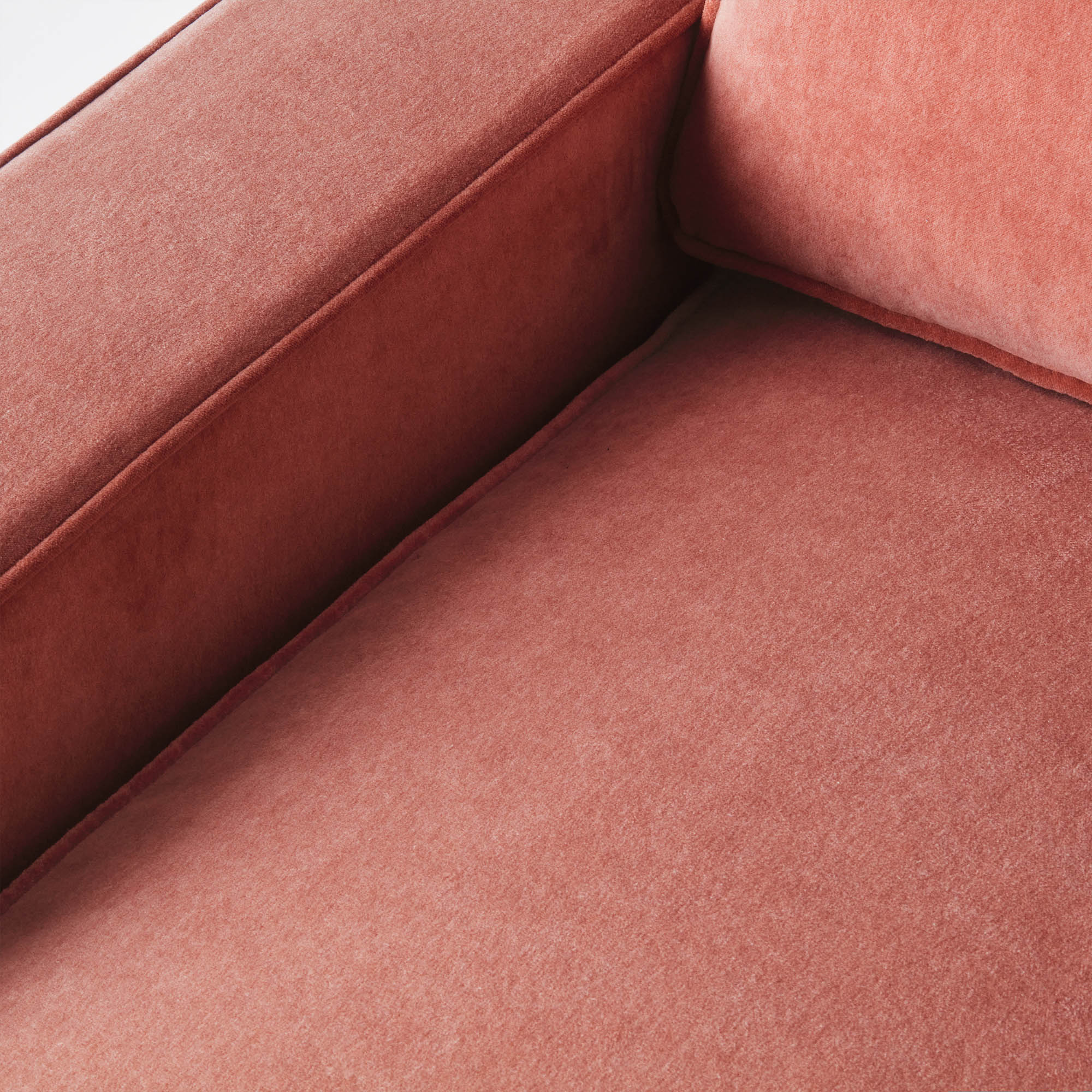 Sofa LOLA koralowy welur