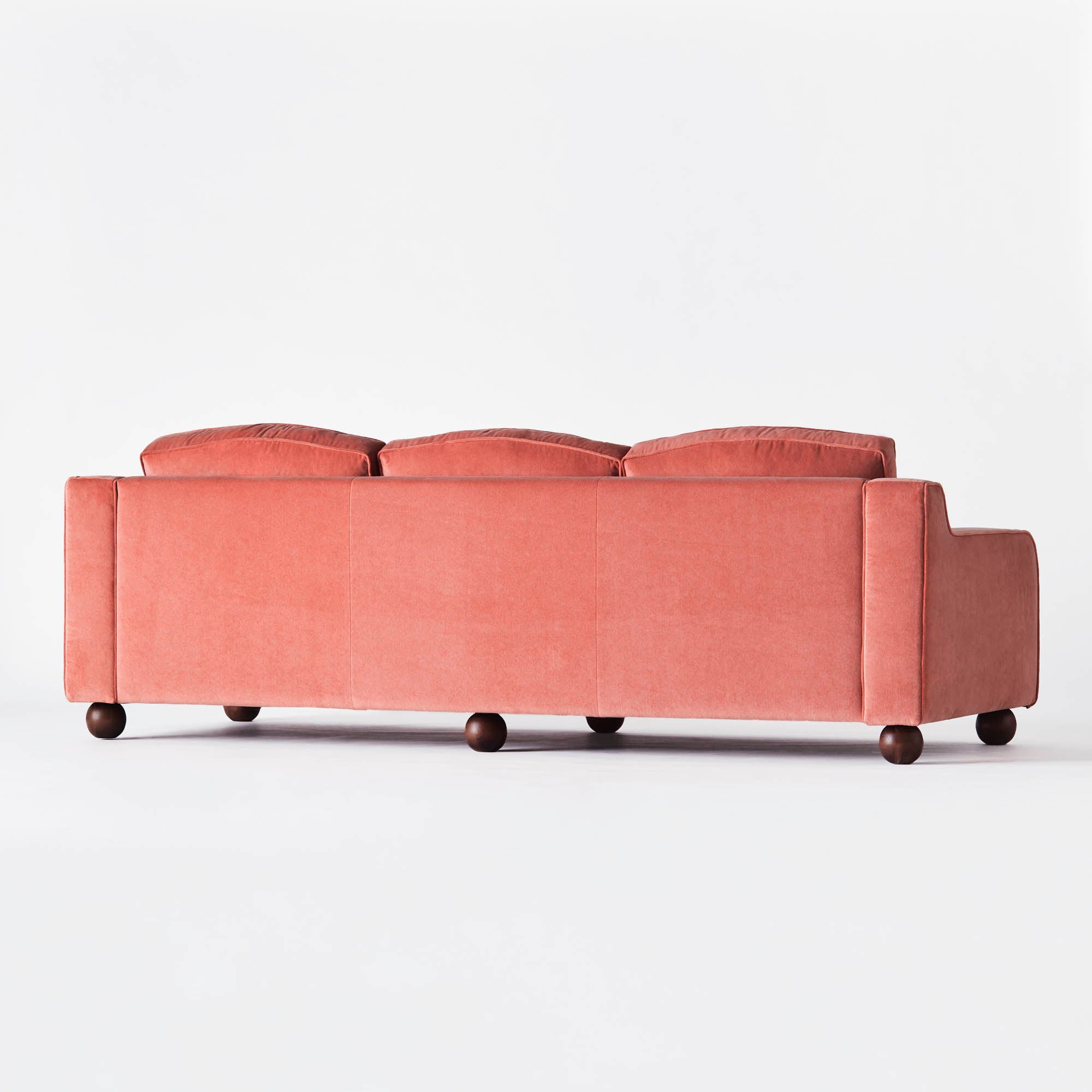 Sofa LOLA koralowy welur