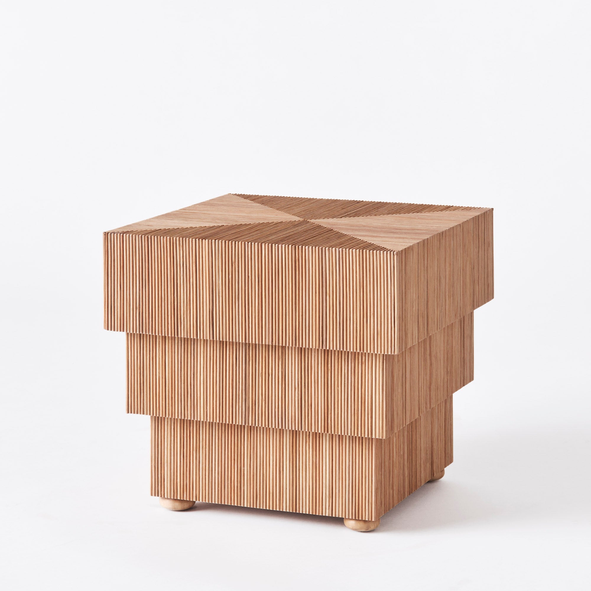 Stolik boczny MIKADO rattan