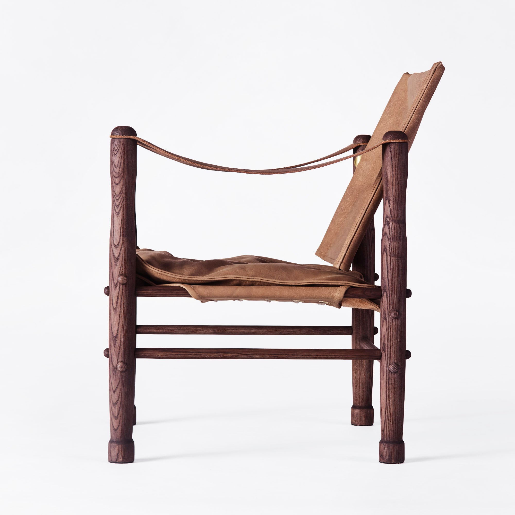 SAFARI armchair brown leather