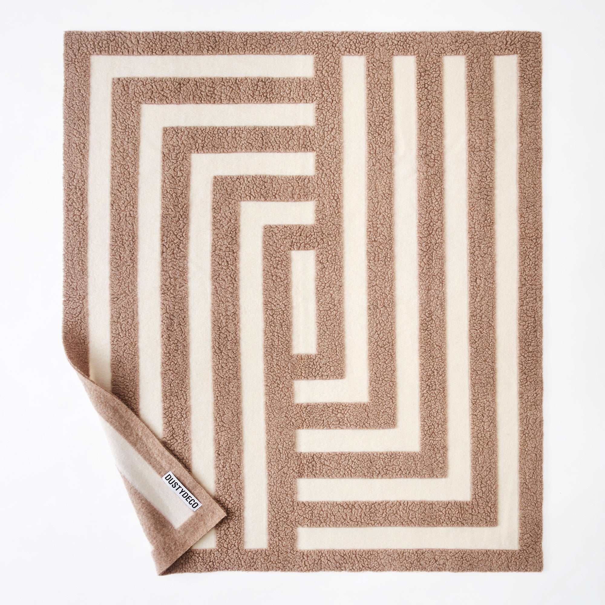 Koc LABYRINTH beżowy
