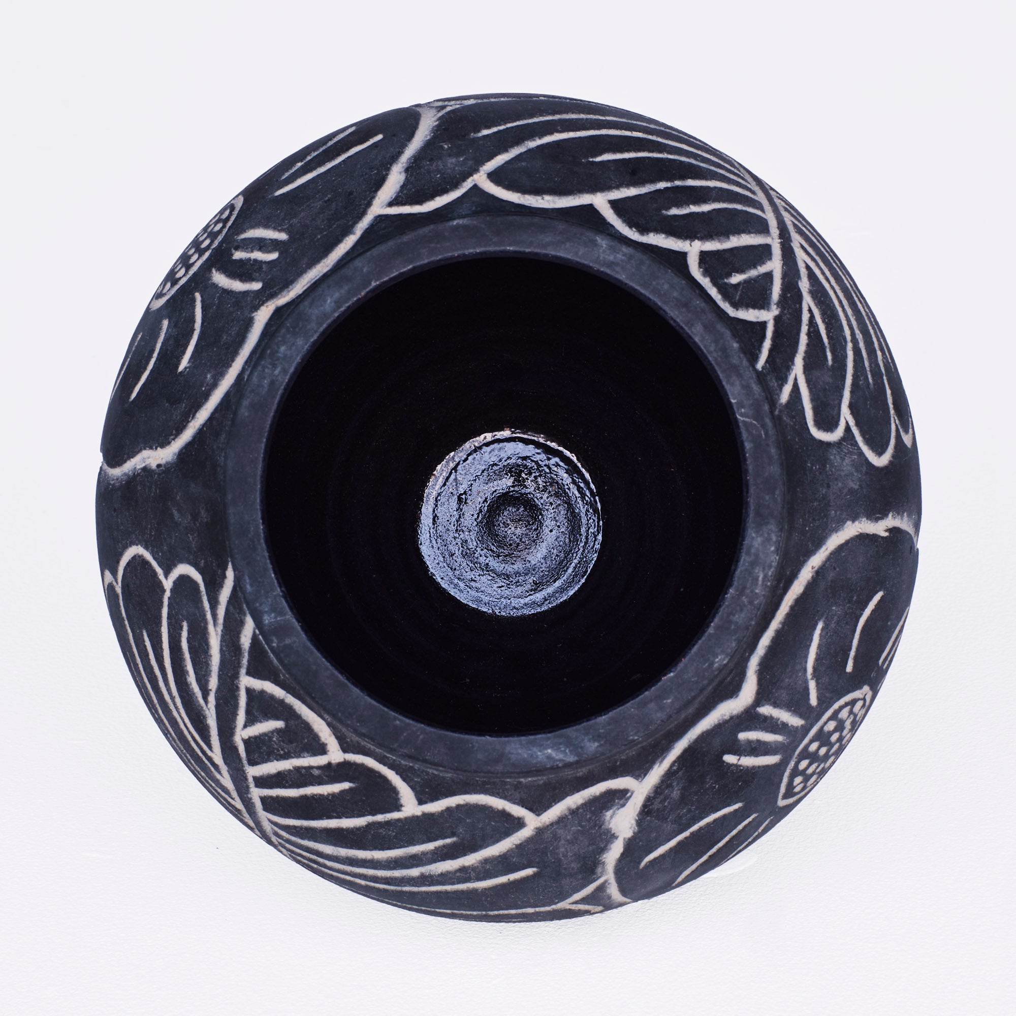 Vase FRIDA schwarze Keramik