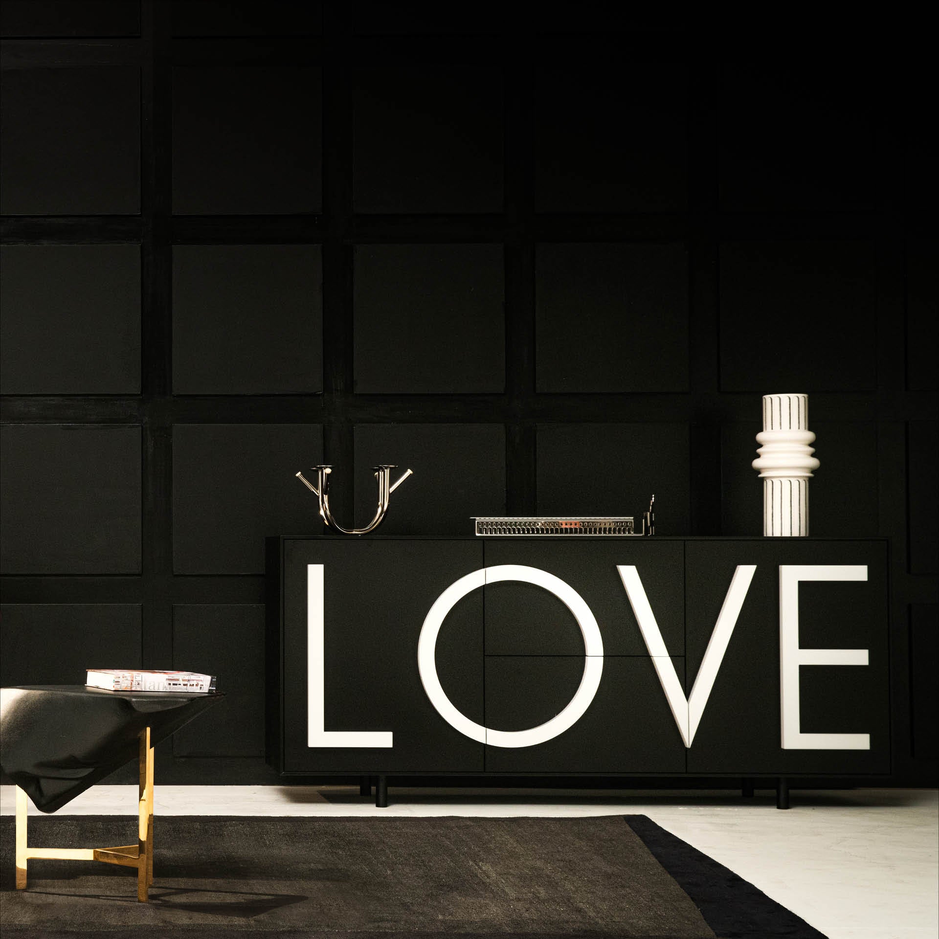 LOVE Kommode weiß