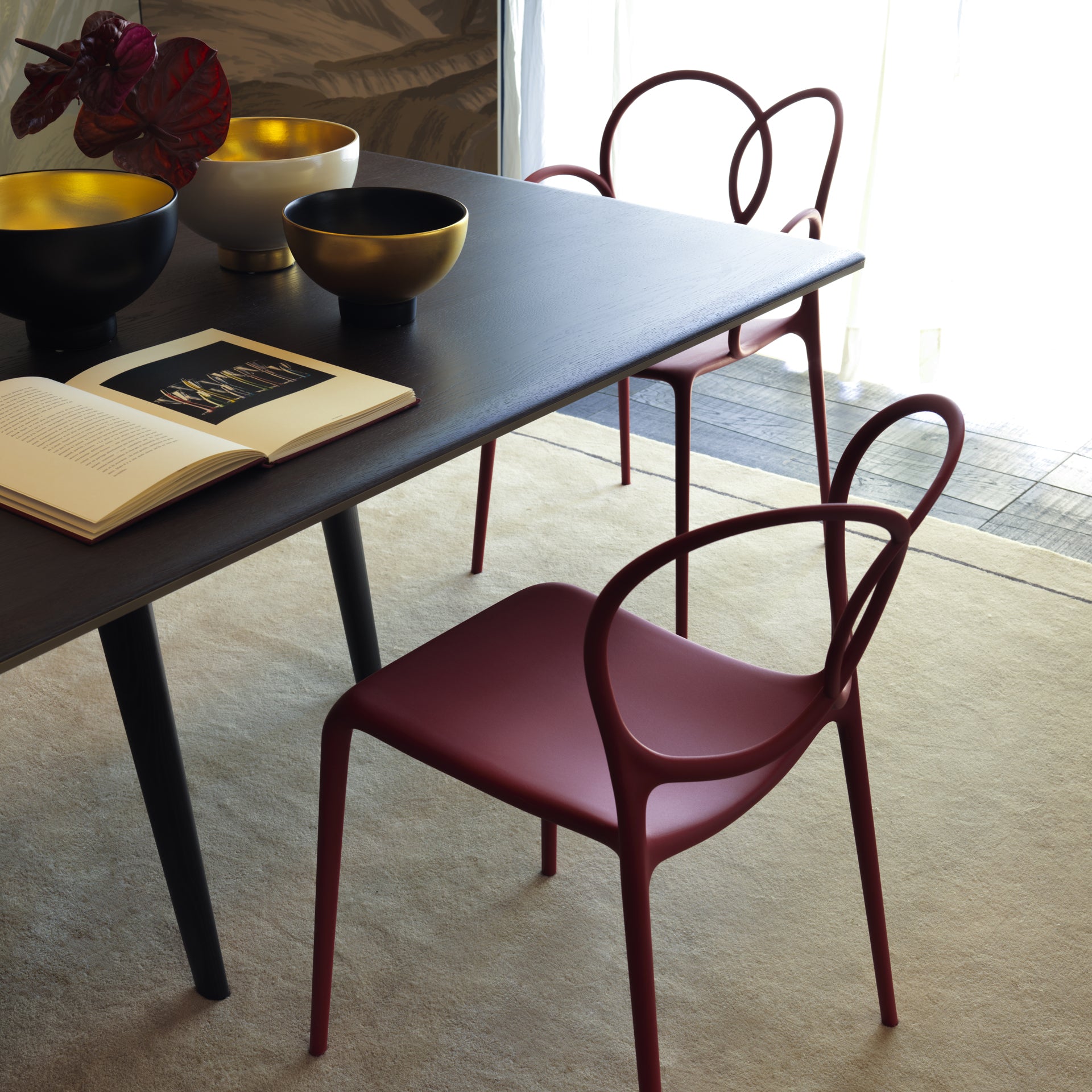 Sissi chair dark gray