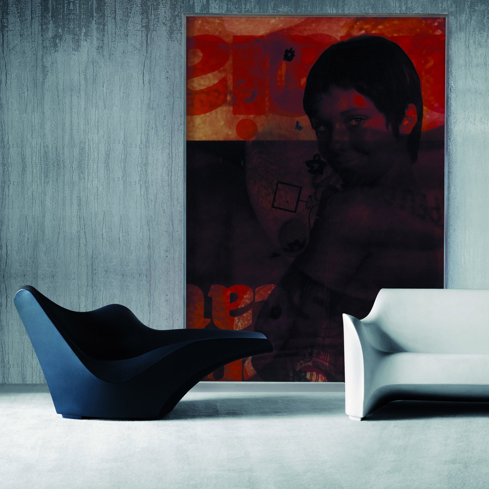 Tokyo Pop schwarzes Sofa