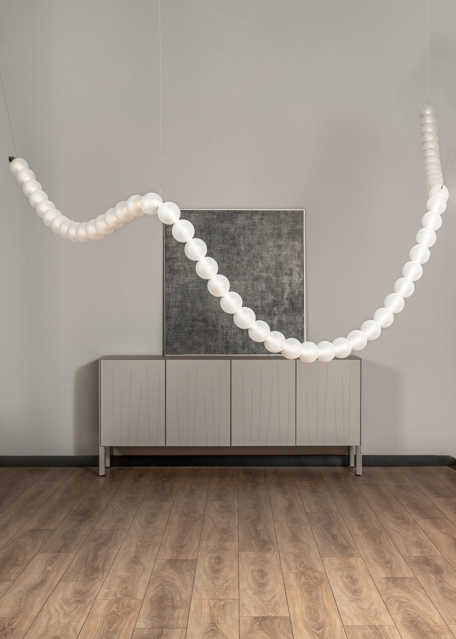 Lampa wisząca DAISY szkło dmuchane