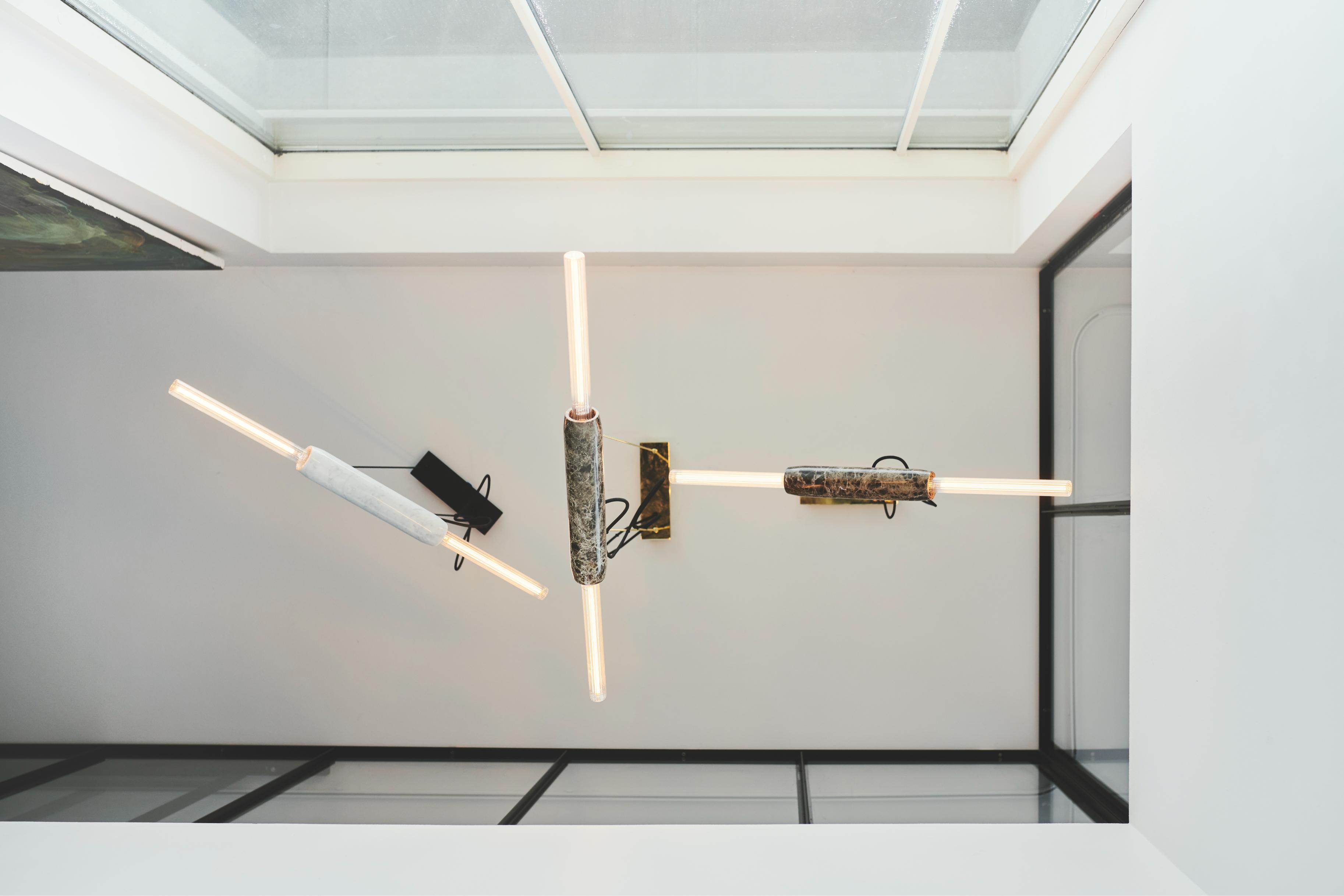 Lampa wisząca LIMBO biały marmur