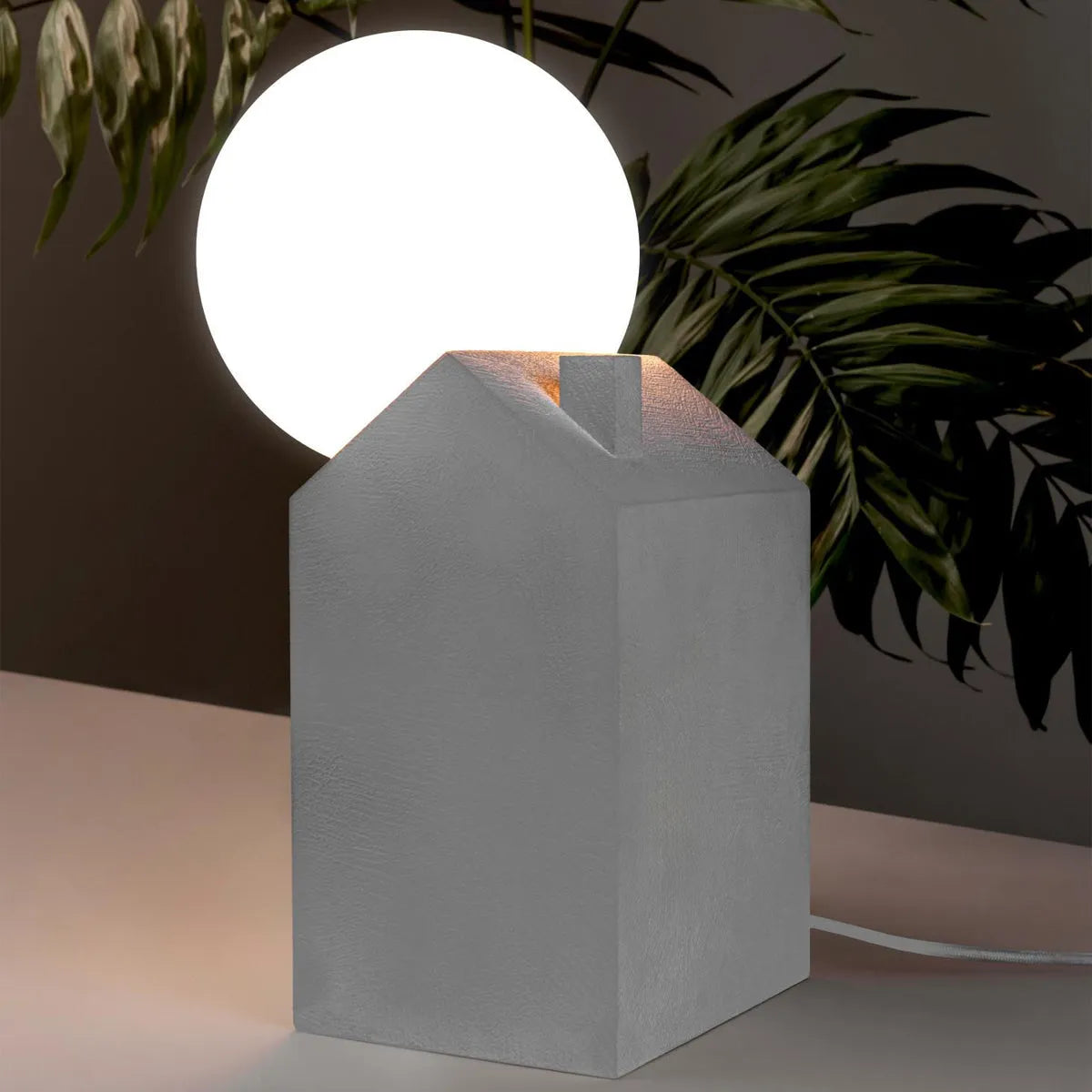 Lampa stołowa DREAMLIKE biały beton