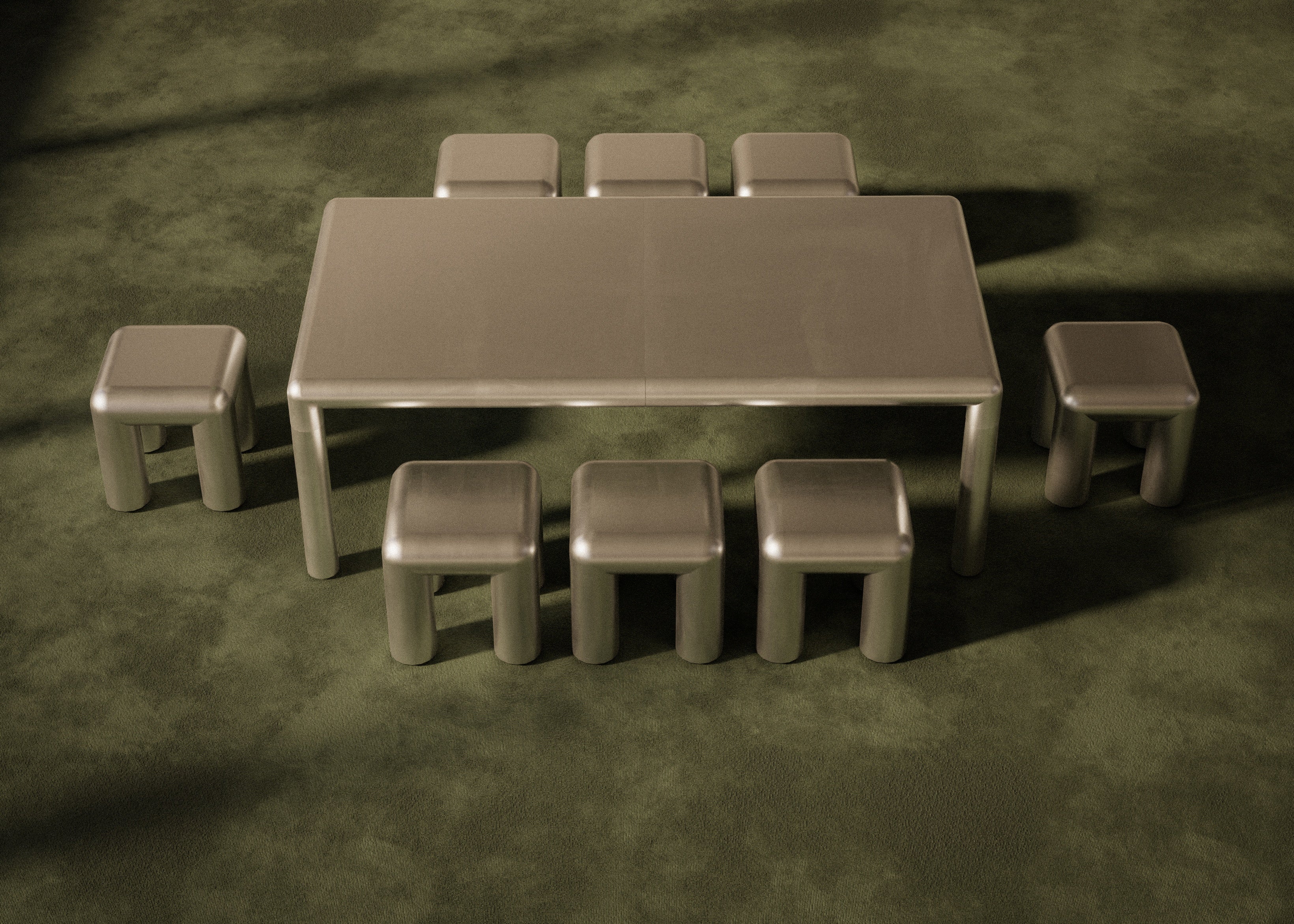 Tisch CUBIO Aluminium