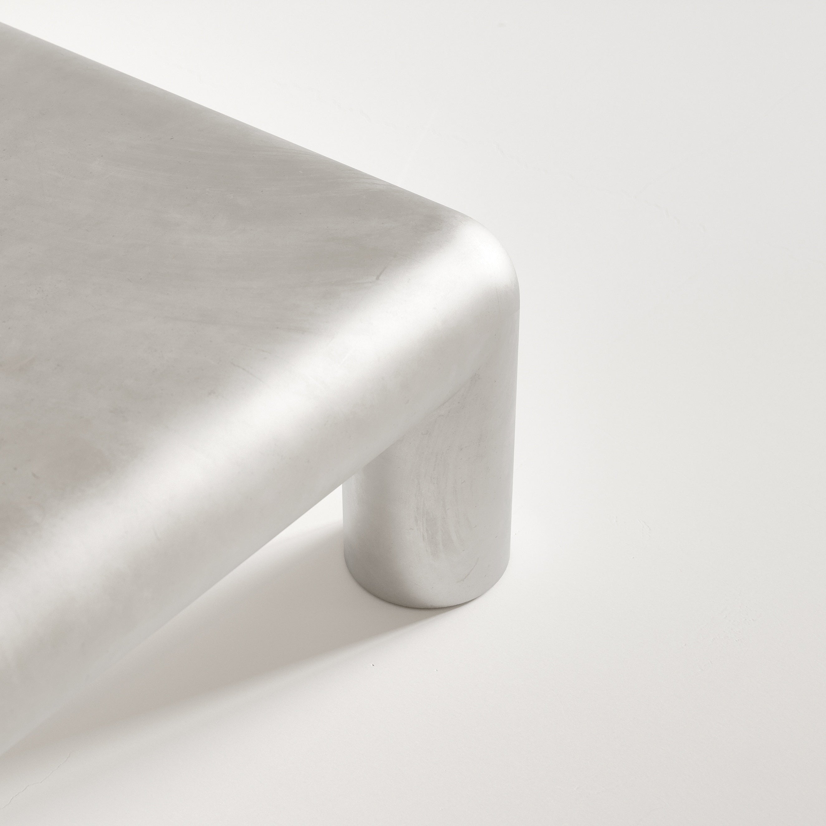 Stolik kawowy prostokątny CUBIO aluminium