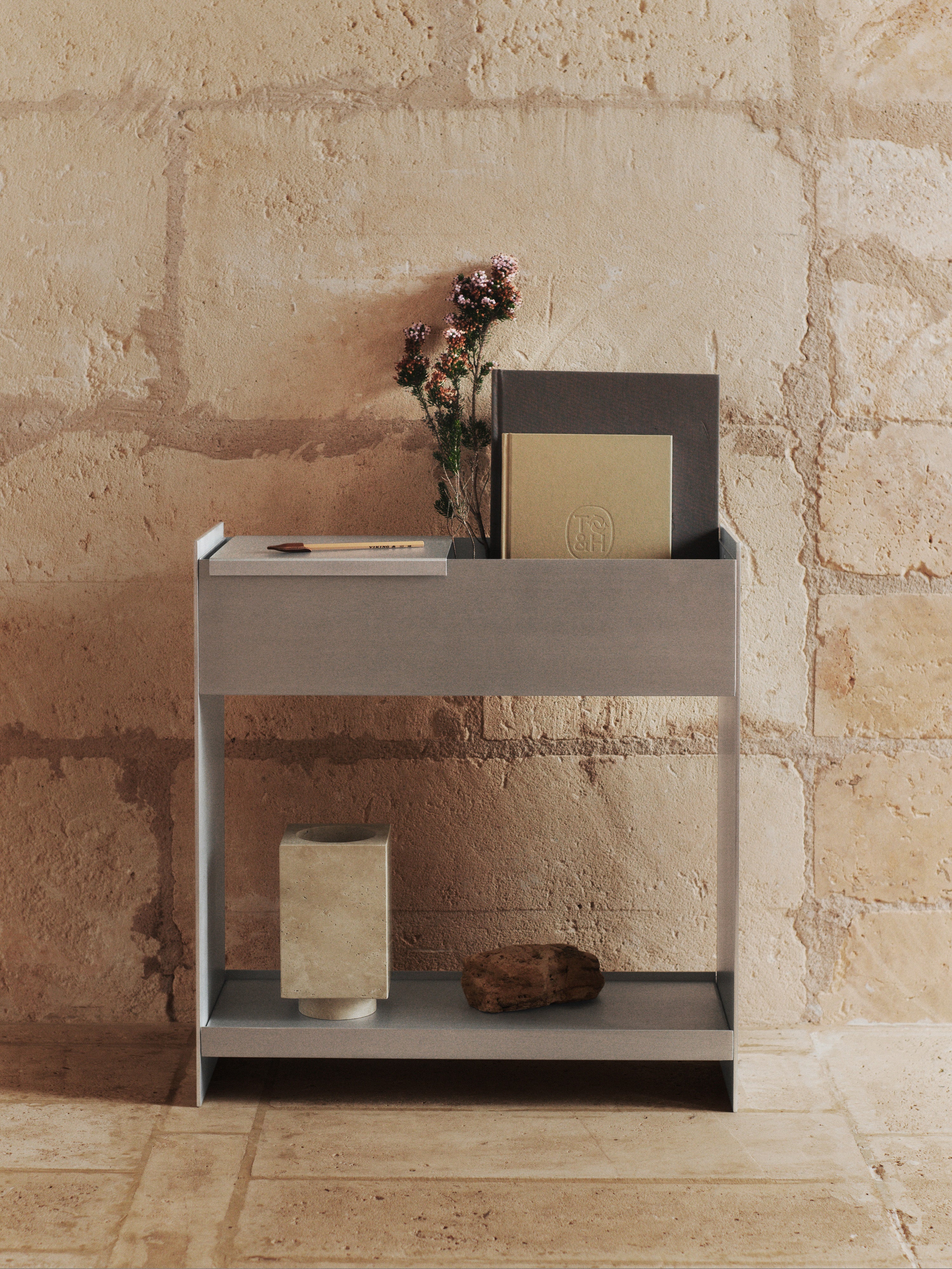 Konsola LAGER PLANT BOX aluminium