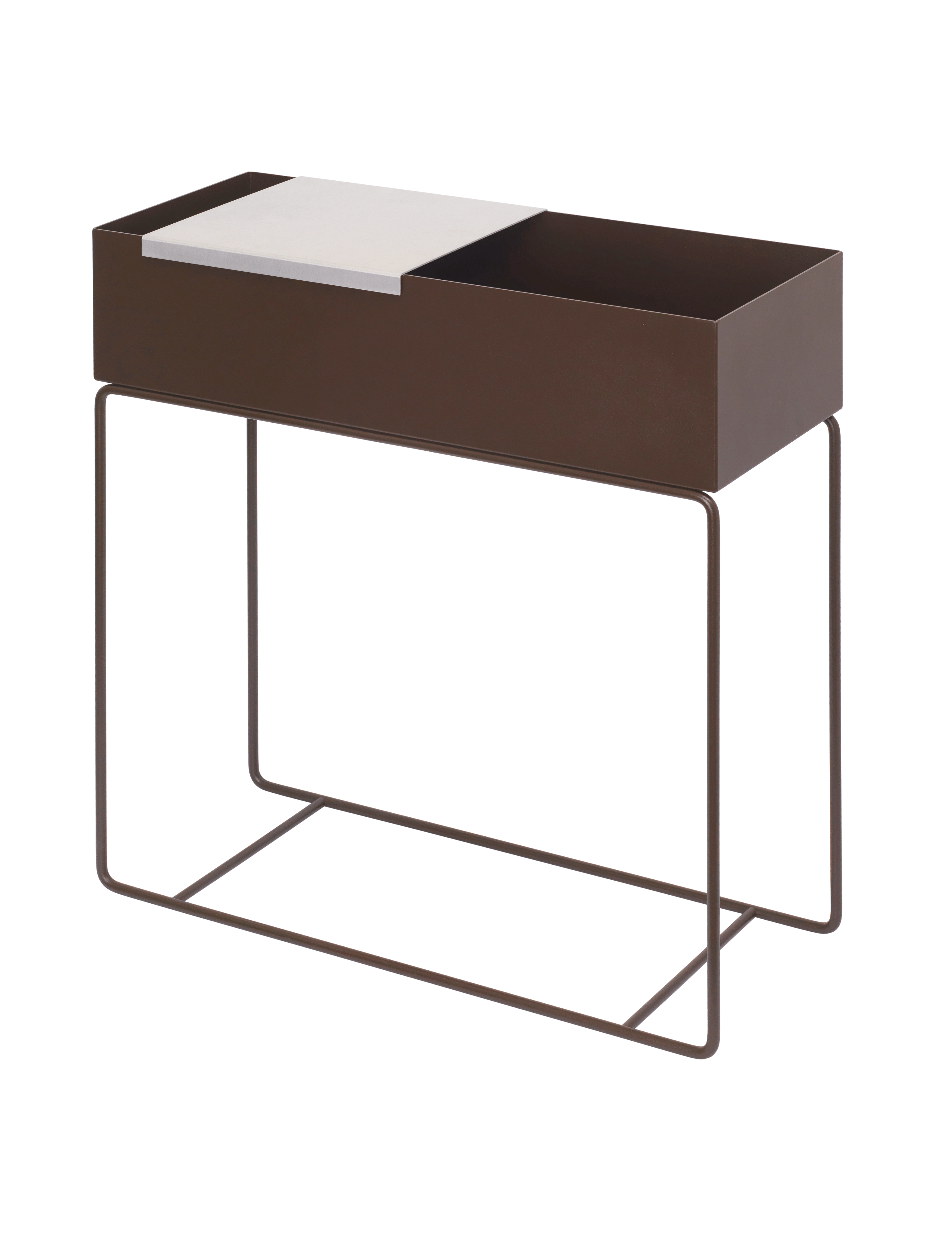 Konsola LAGER PLANT BOX aluminium