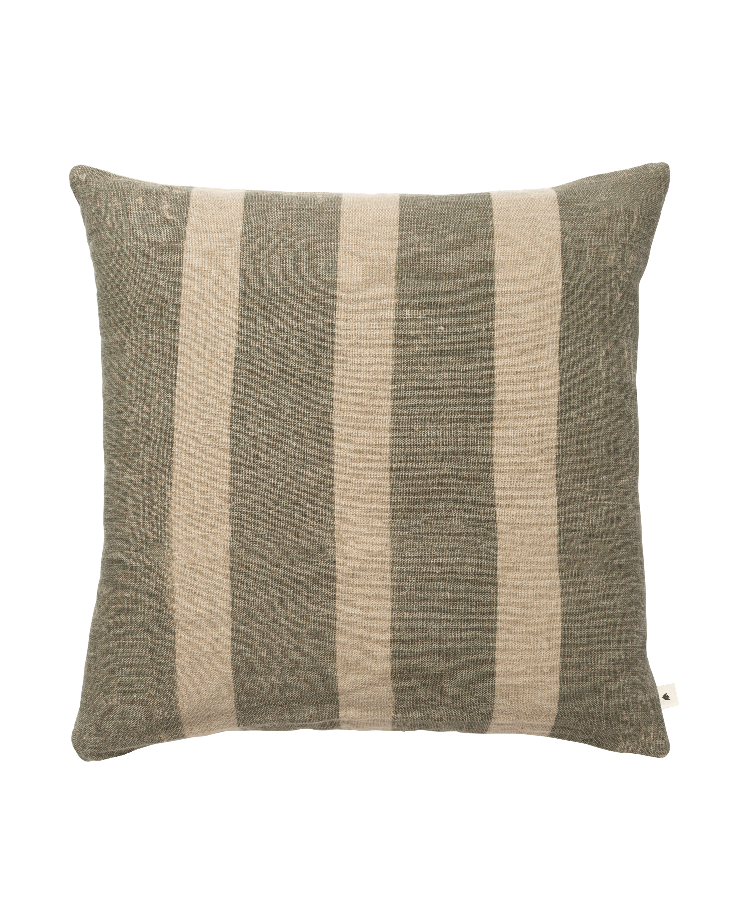 OLEO matcha decorative pillow with beige