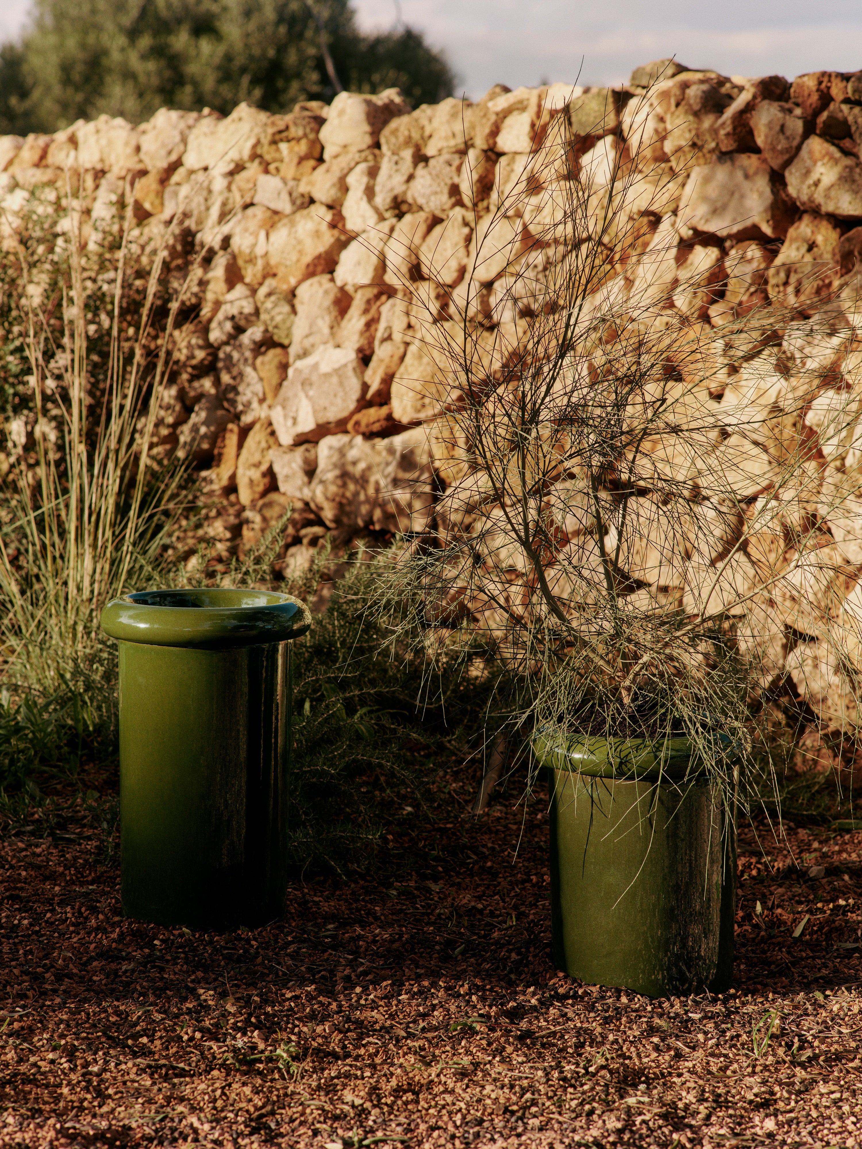 ROLLO Planter Green