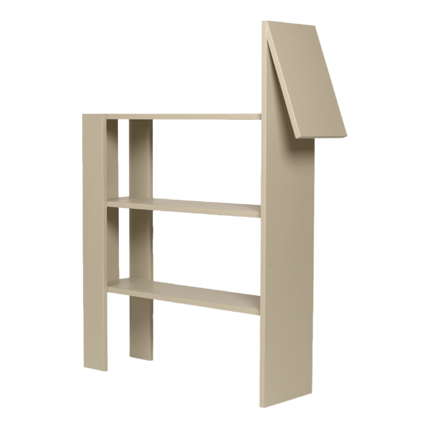 Regał HORSE BOOKCASE beżowy