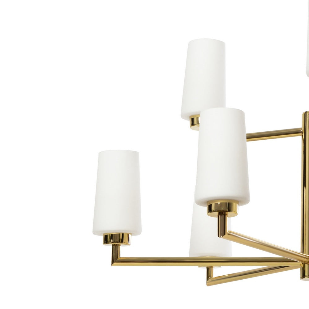 GRANDE gold chandelier