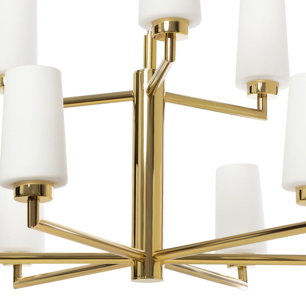 GRANDE gold chandelier