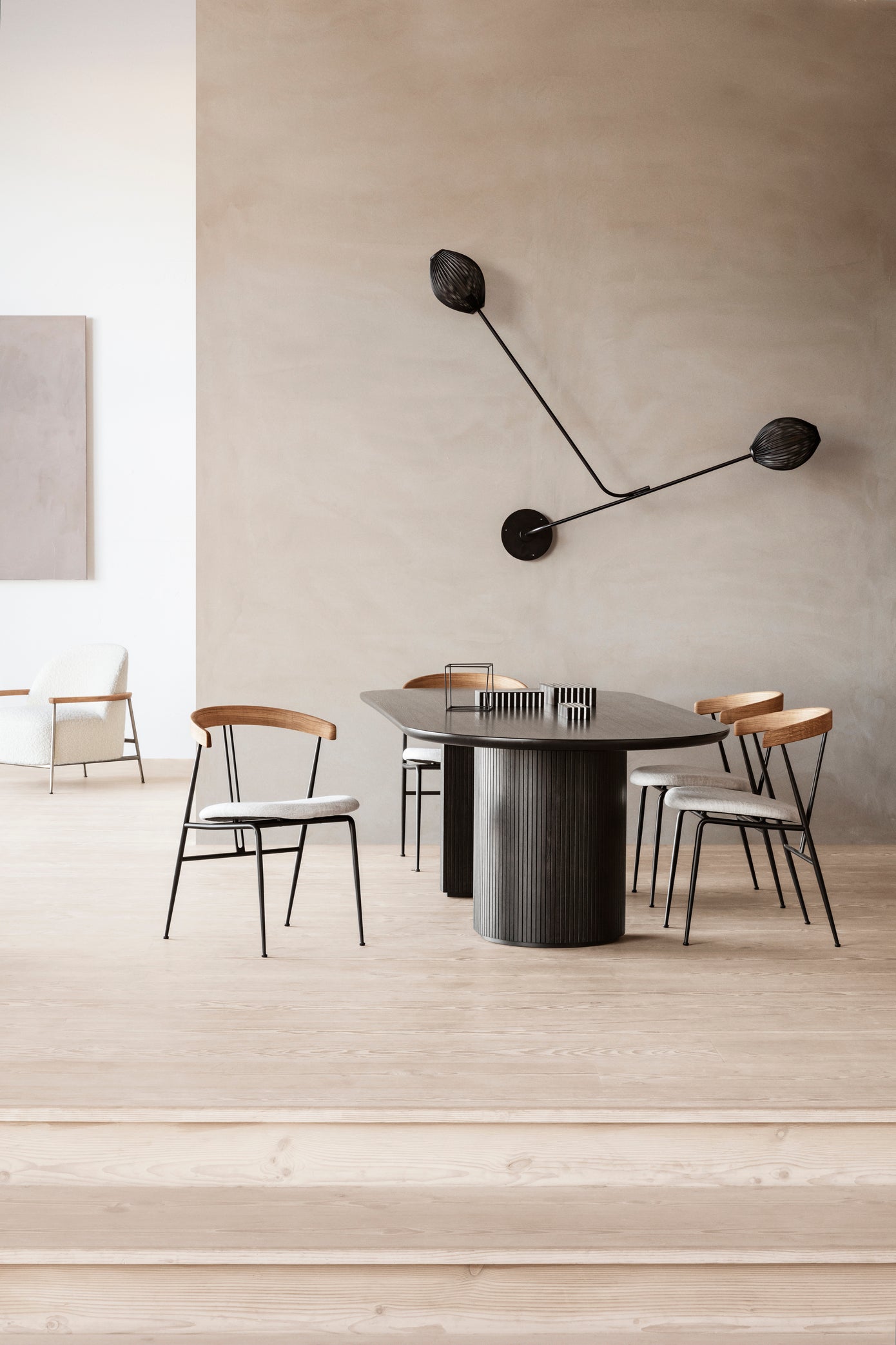 Tisch MOON lite Eichenholz