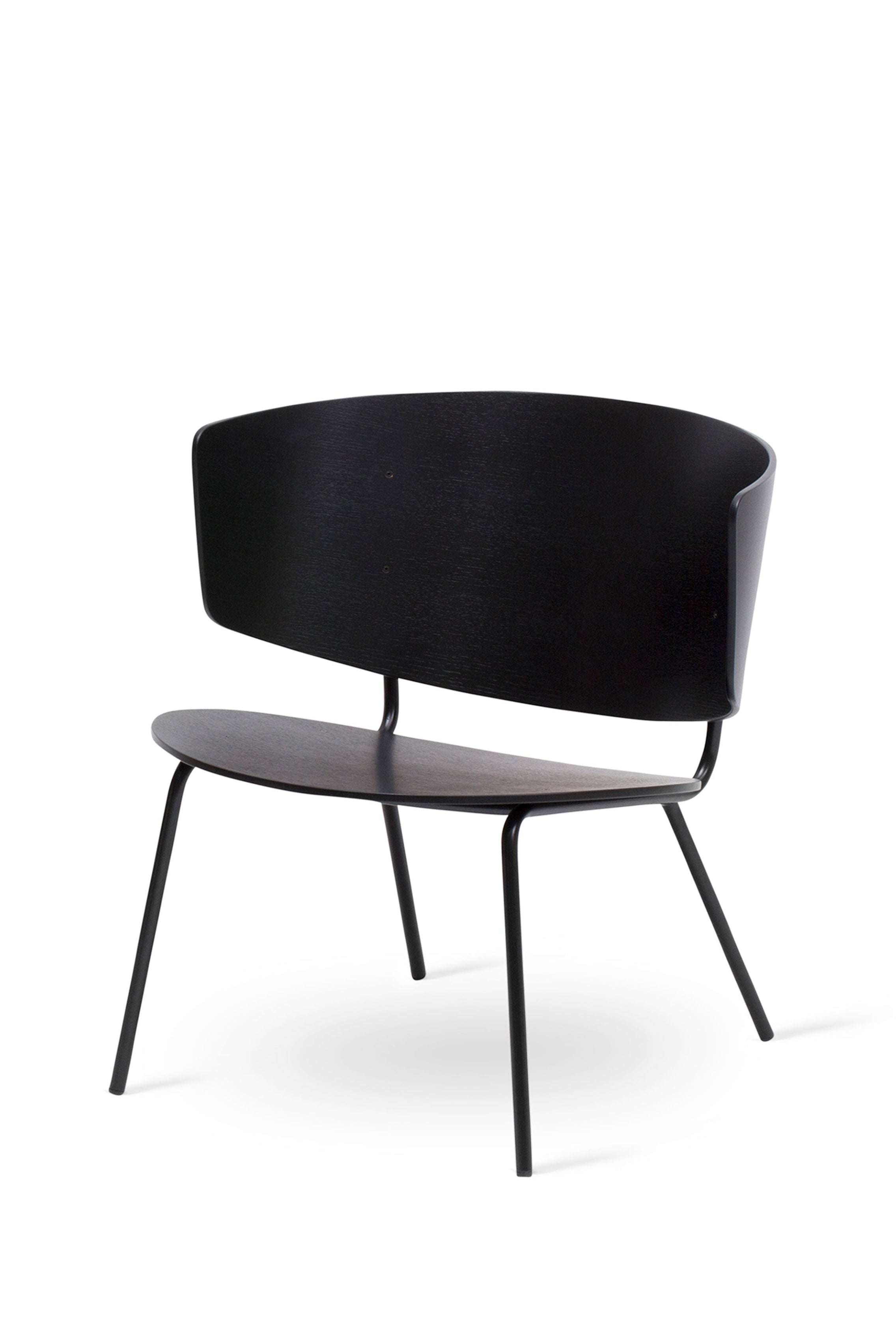 Fotel HERMAN LOUNGE czarny