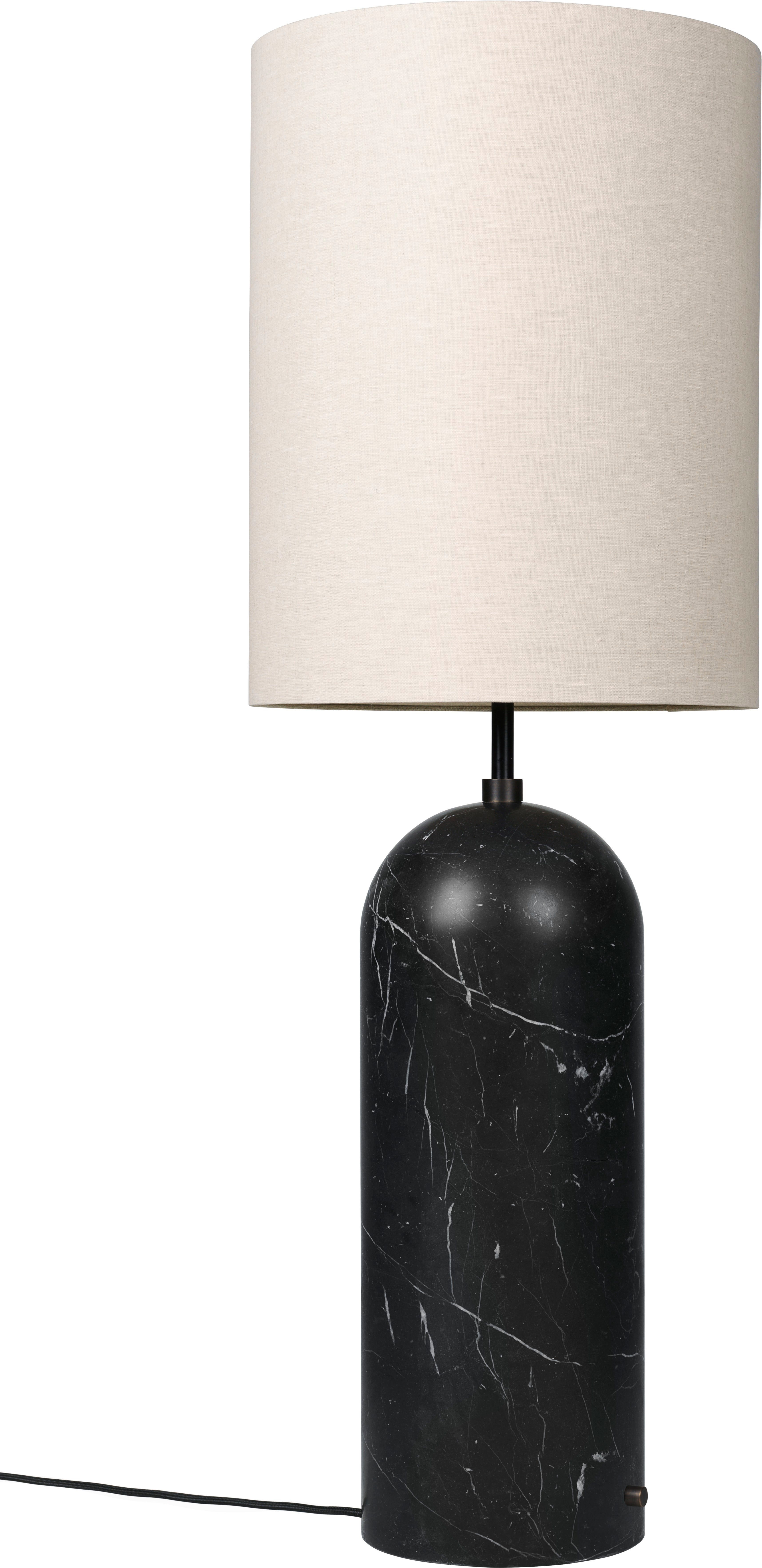Stehlampe GRAVITY XL schwarzer Marmor