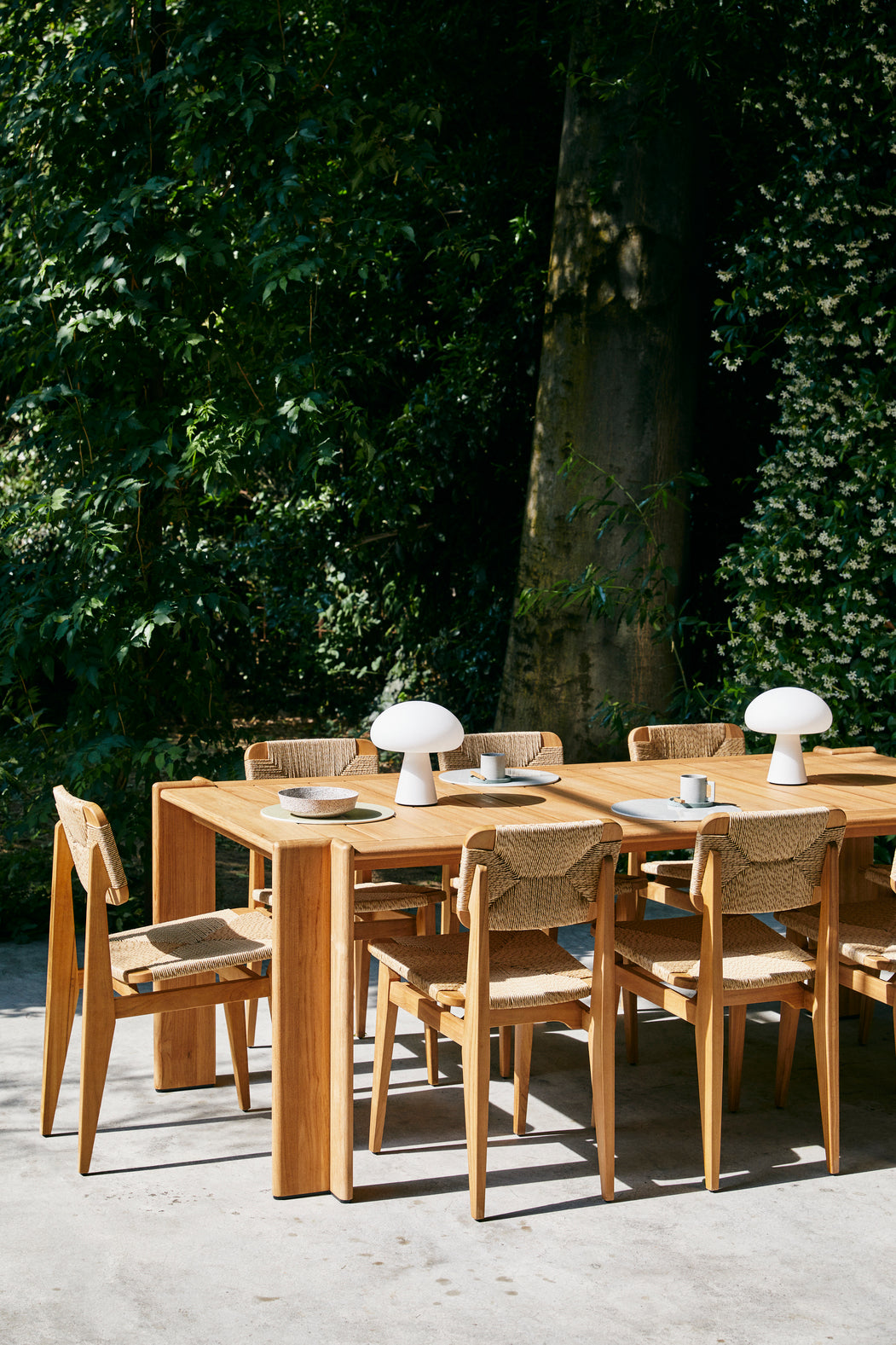 C-CHAIR garden chair made of teak wood