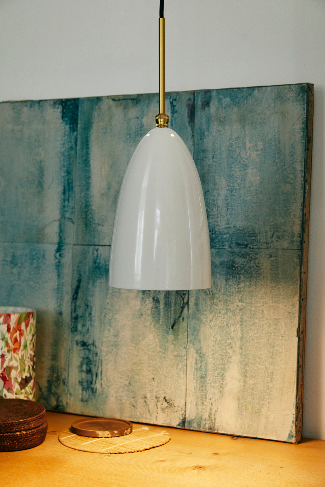 Lampa wisząca GRÄSHOPPA biały