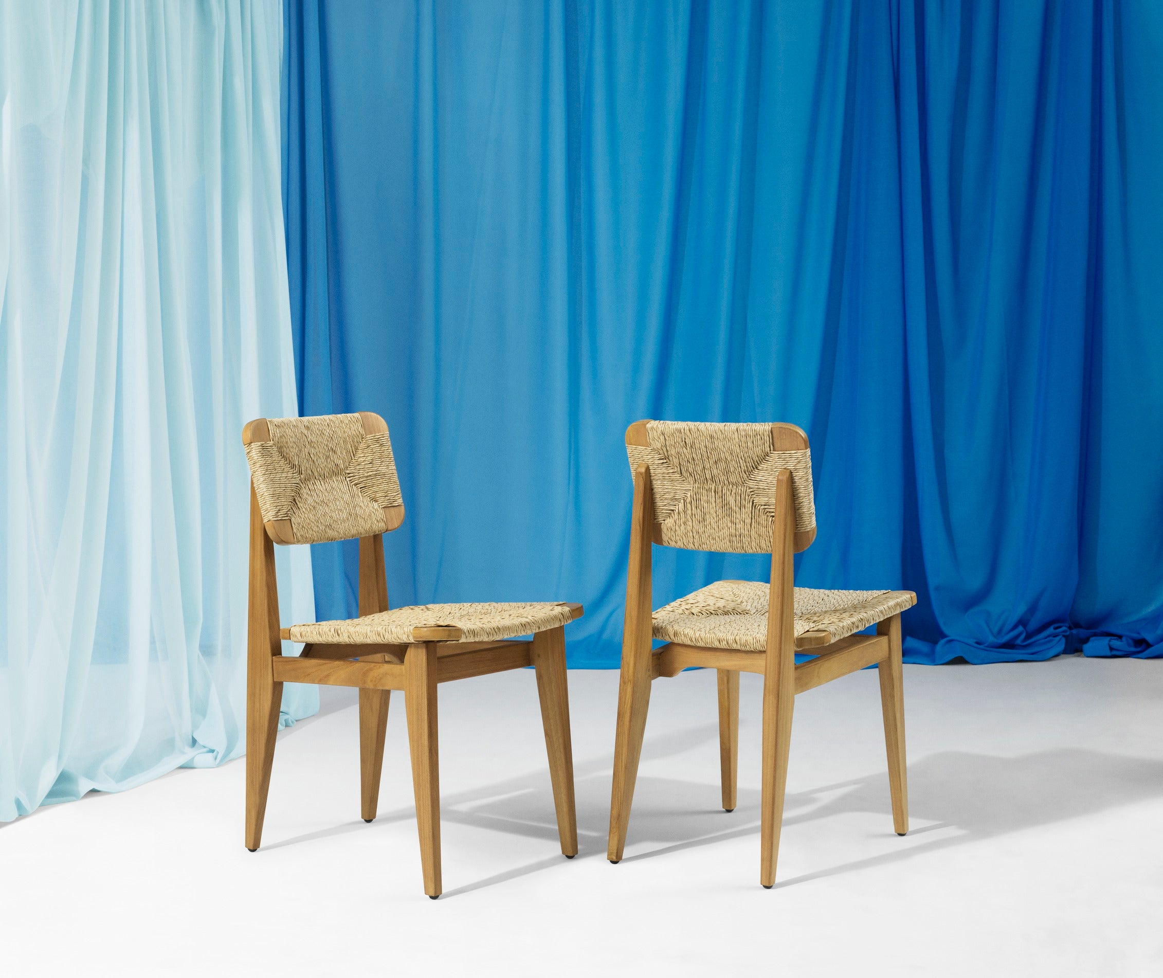 C-CHAIR garden chair made of teak wood