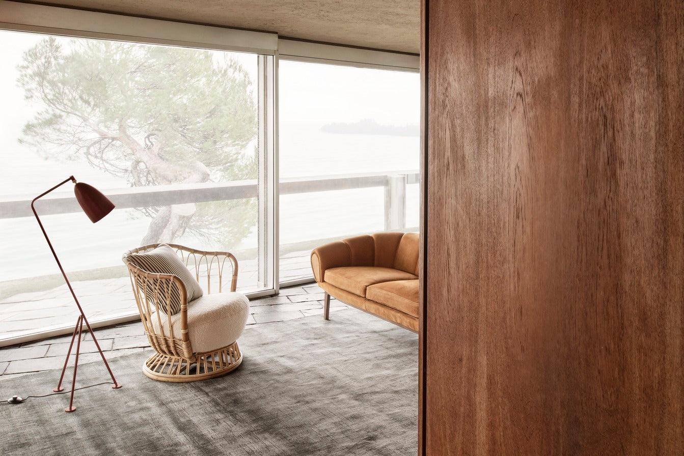 GUBI Rug Rust Red