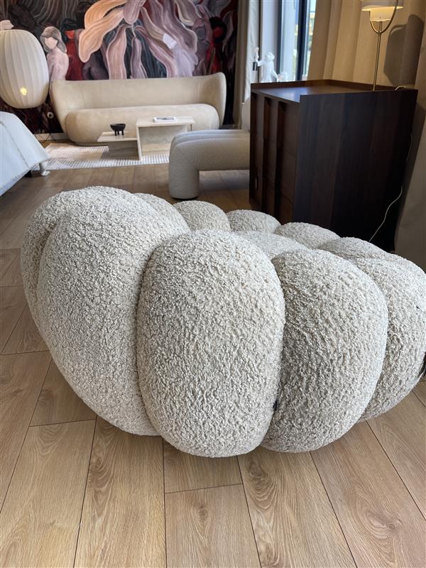 MELLO sand swivel armchair - display model