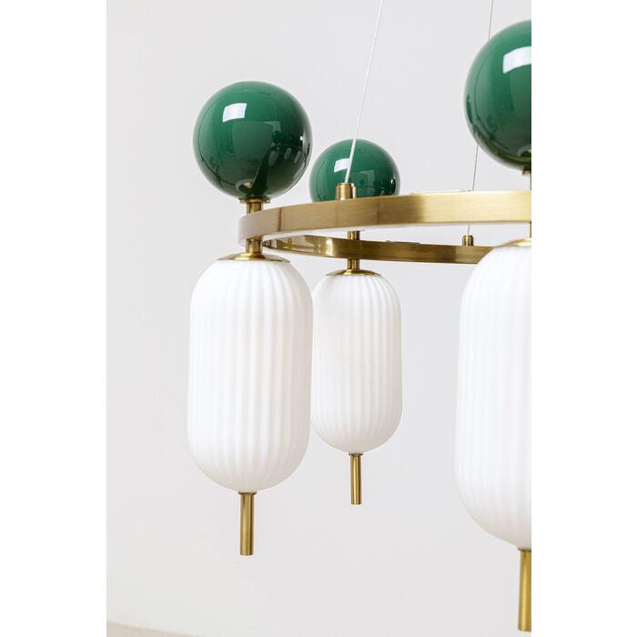 Charleston Green Hanging Lamp mit Golden