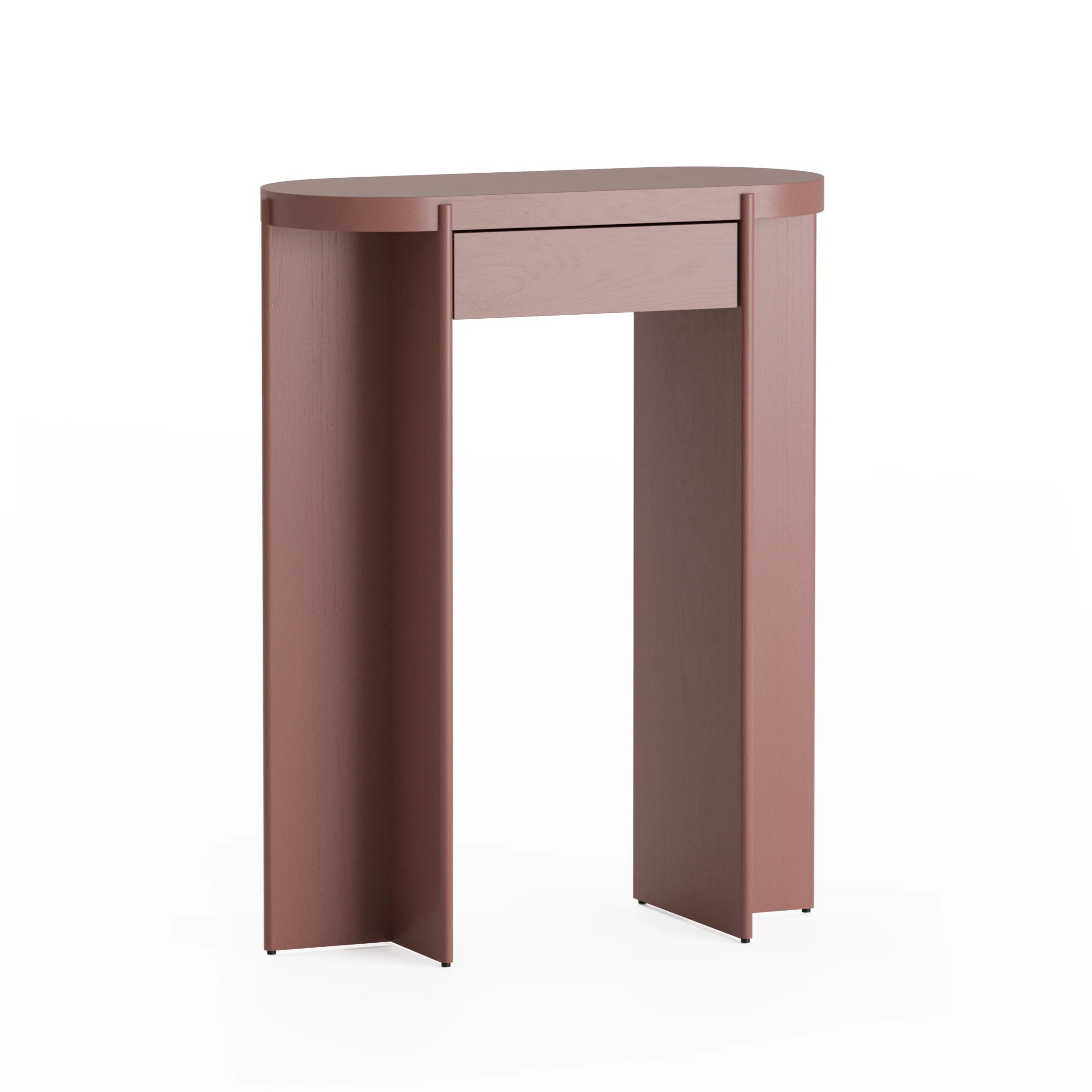 KIRU Console Pink Oak Wood