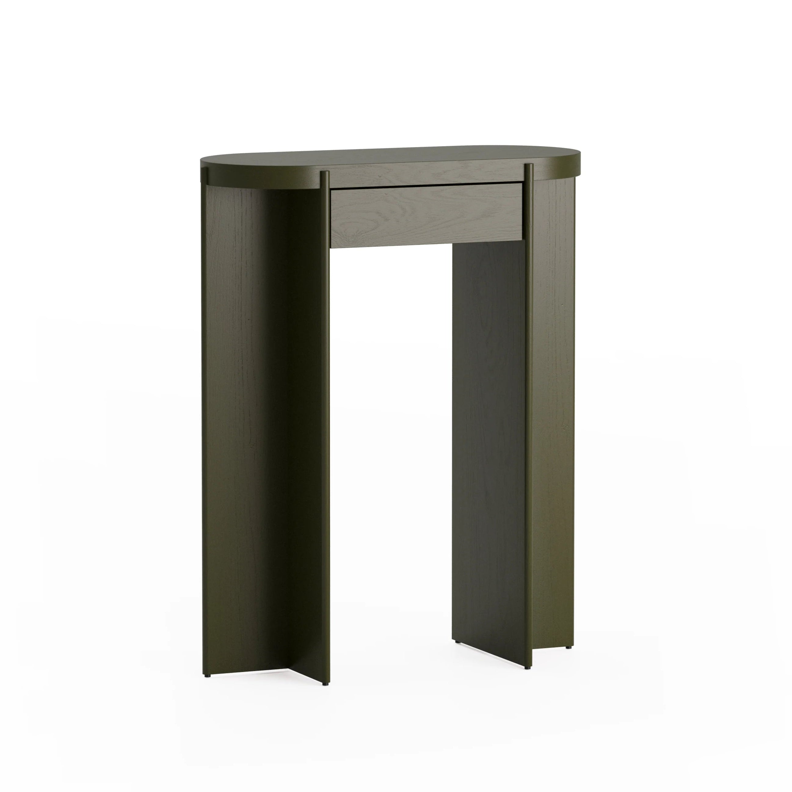 KIRU Console Green Oak Wood