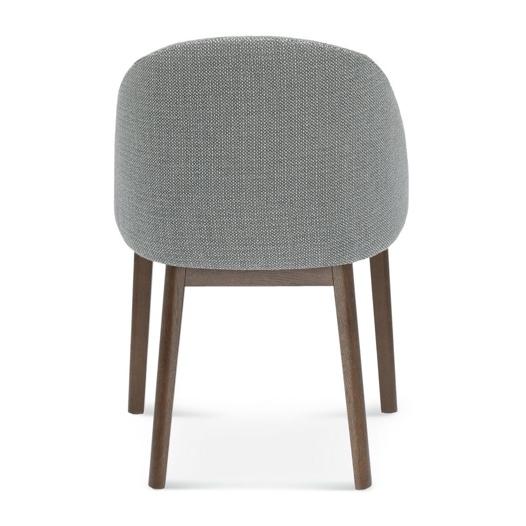 POP A-1901 chair with a wooden base