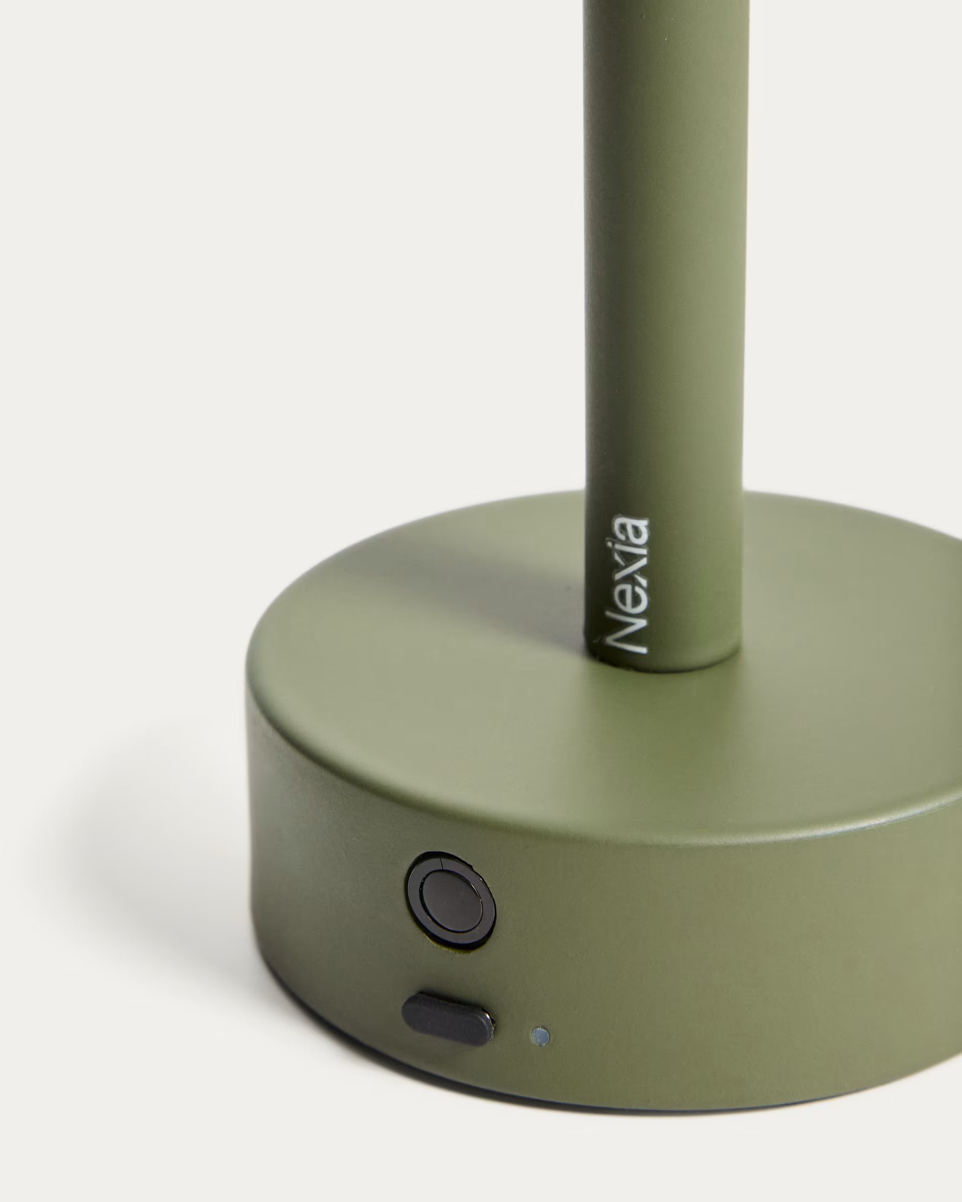 Tragbare Lampe BOW olivgrün