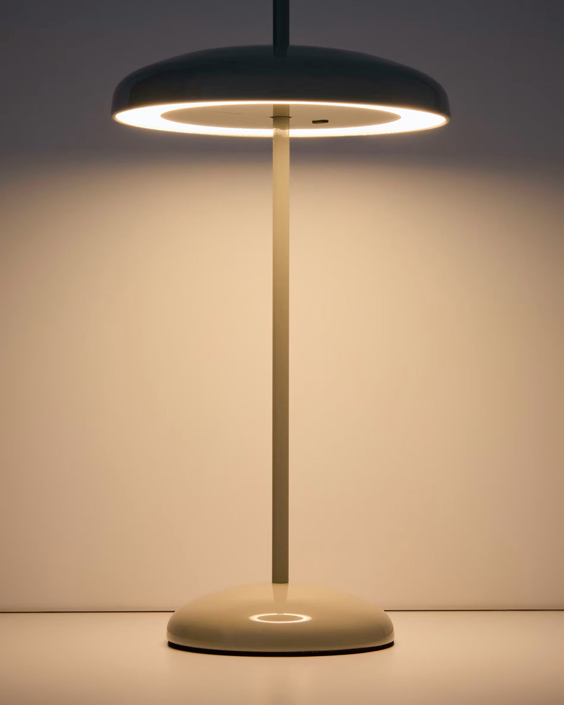 Tragbare Lampe PORTE hellgrau