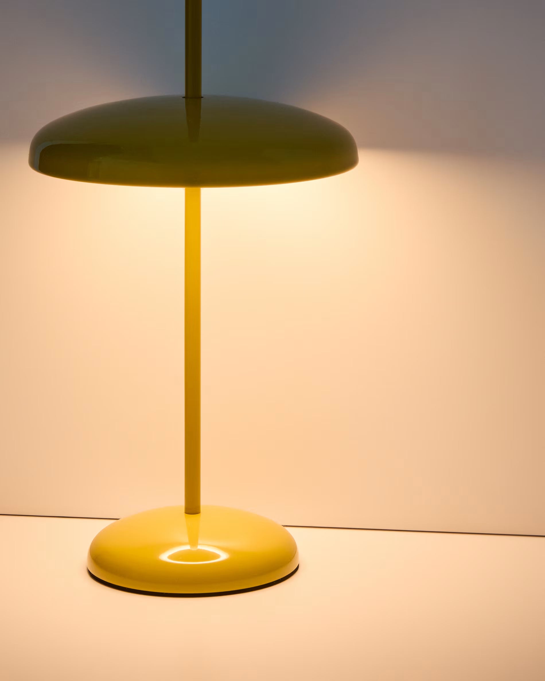 Tragbare Lampe PORTE gelb