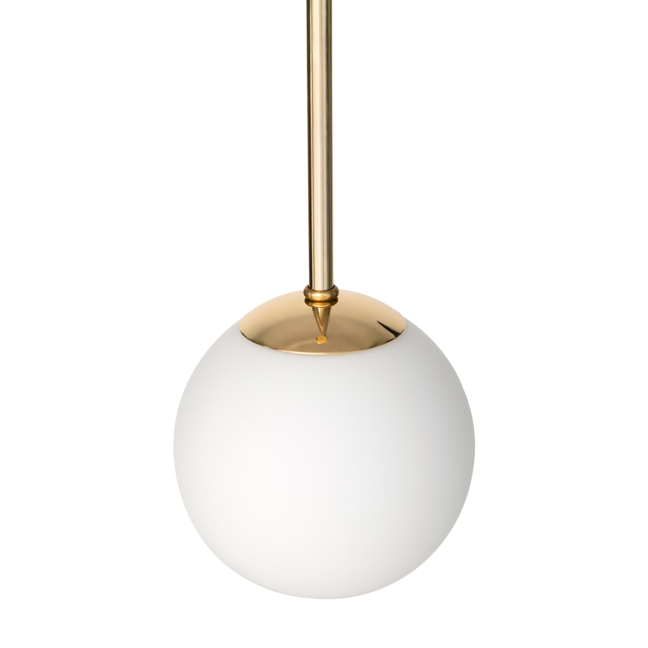 Lampa wisząca trzypunktowa LAMIA złoty