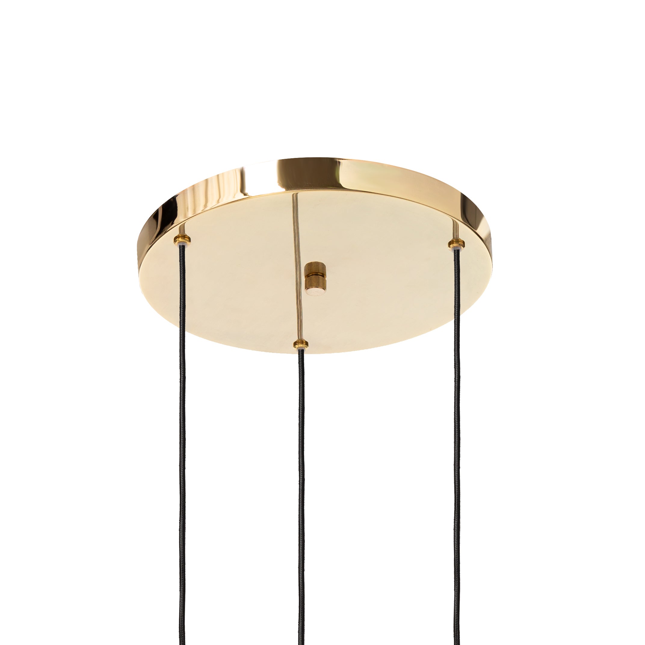 Lampa wisząca trzypunktowa LAMIA złoty