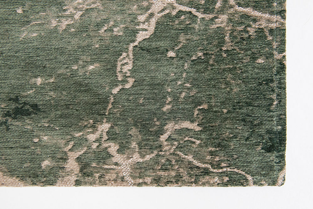 Dywan CRACKS DARK PINE zielony