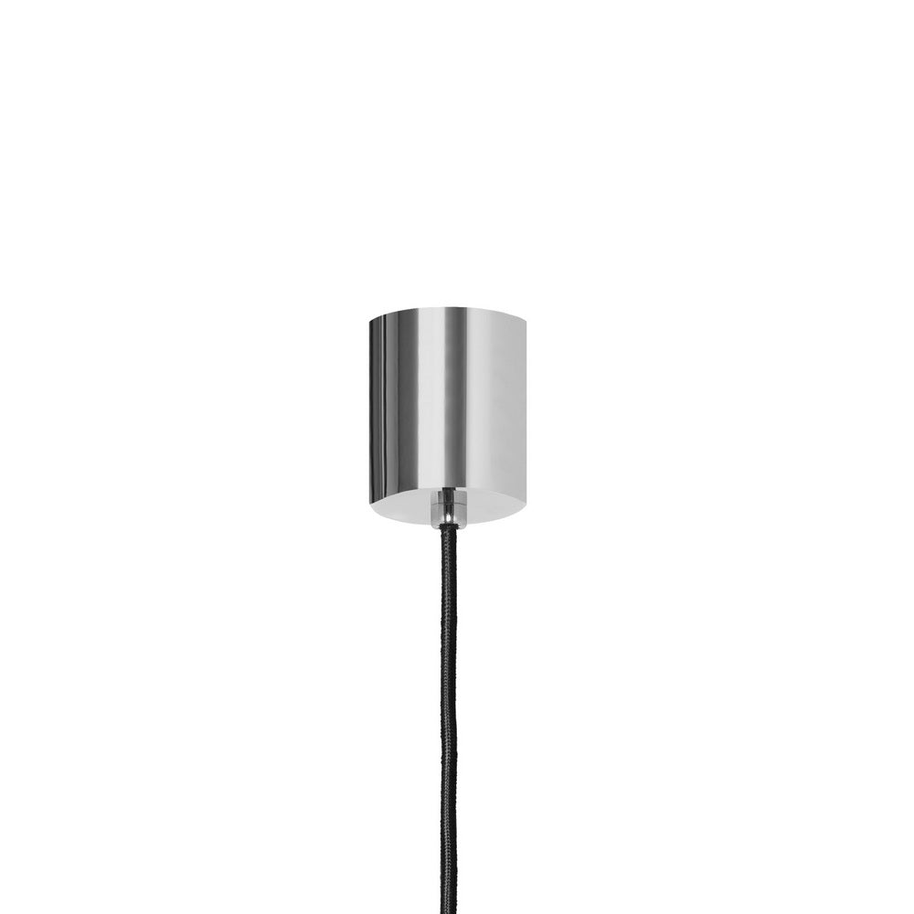 Pendelleuchte LONGIS WEISS II weiß mit glänzendem Chrom
