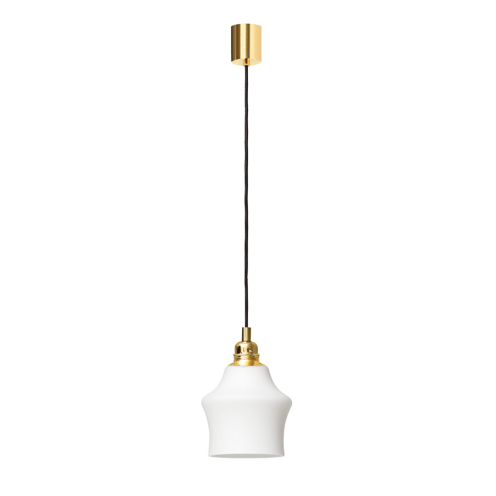 Lampa wisząca LONGIS WHITE II biały ze złotym