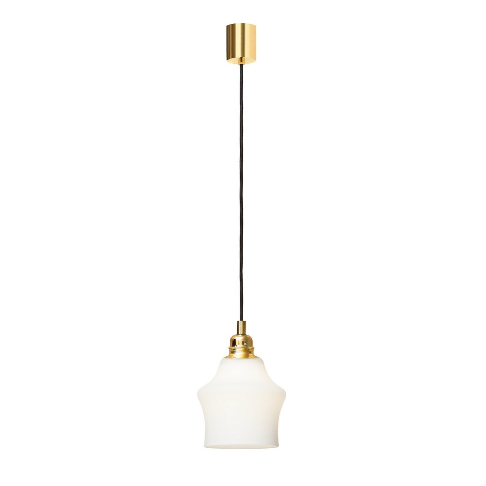 Lampa wisząca LONGIS WHITE II biały ze złotym