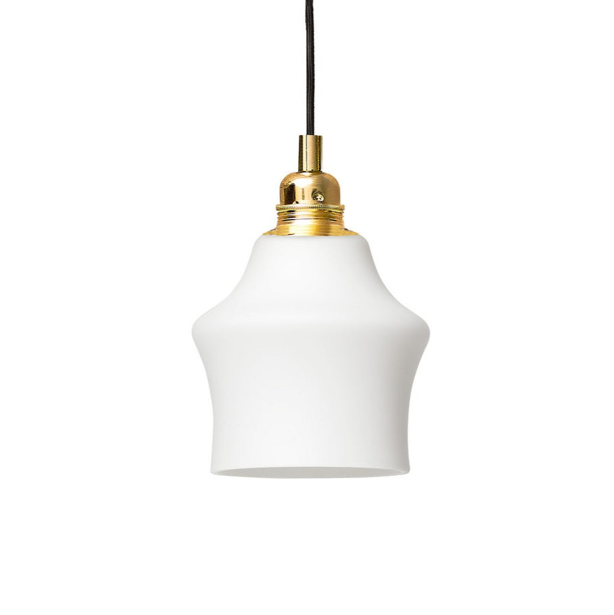 Lampa wisząca LONGIS WHITE II biały ze złotym