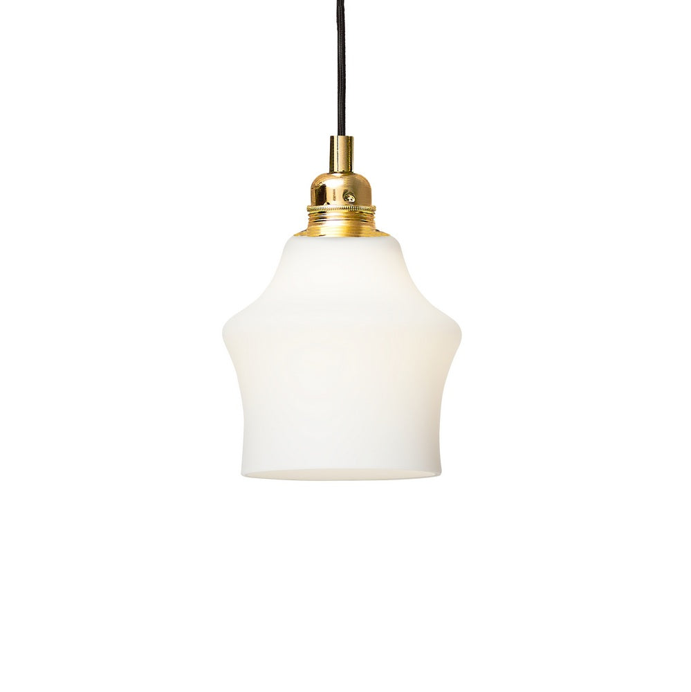 Lampa wisząca LONGIS WHITE II biały ze złotym